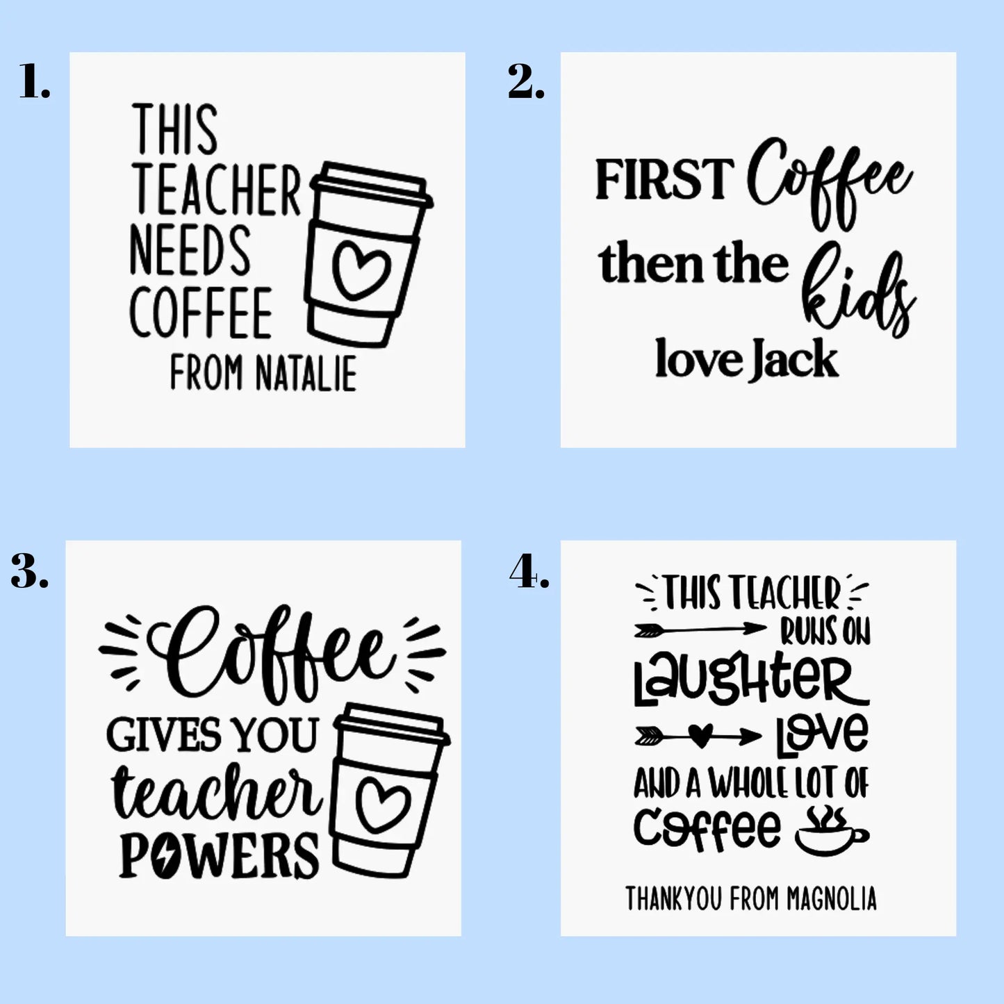 Teacher Gift Card Holder – Personalised End of Year Thank You Gift Evermore Gifts & Favours