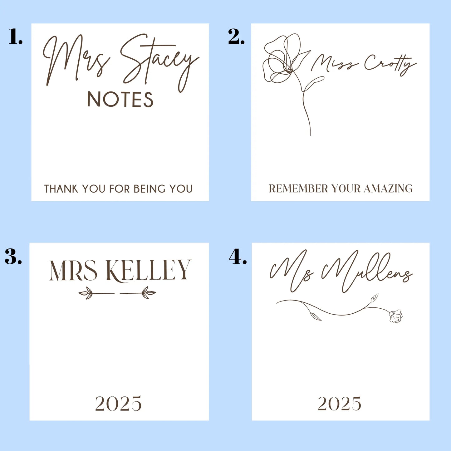 Custom Writing Journal – Personalised Notebook Gift Evermore Gifts & Favours