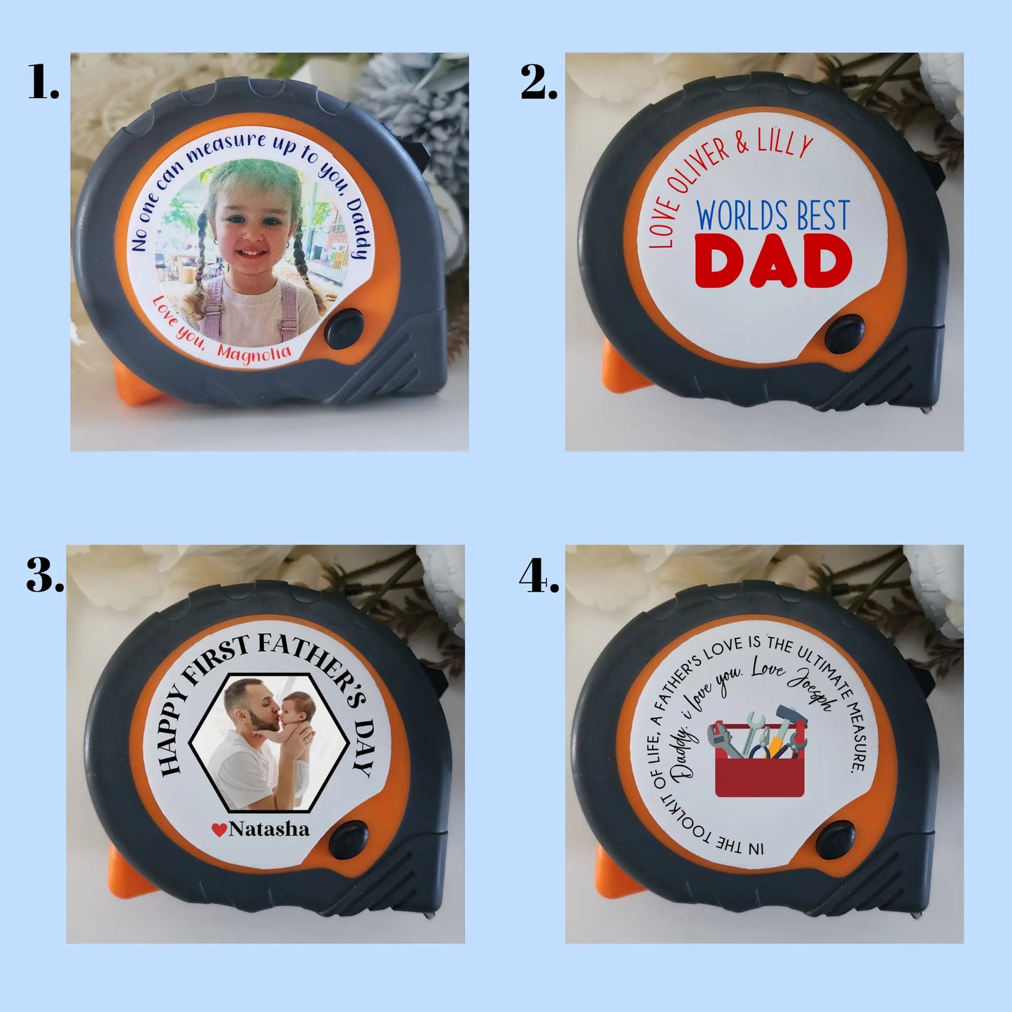 Custom Dad Tape Measure – A Tool with a Personal Touch Evermore Gifts & Favours