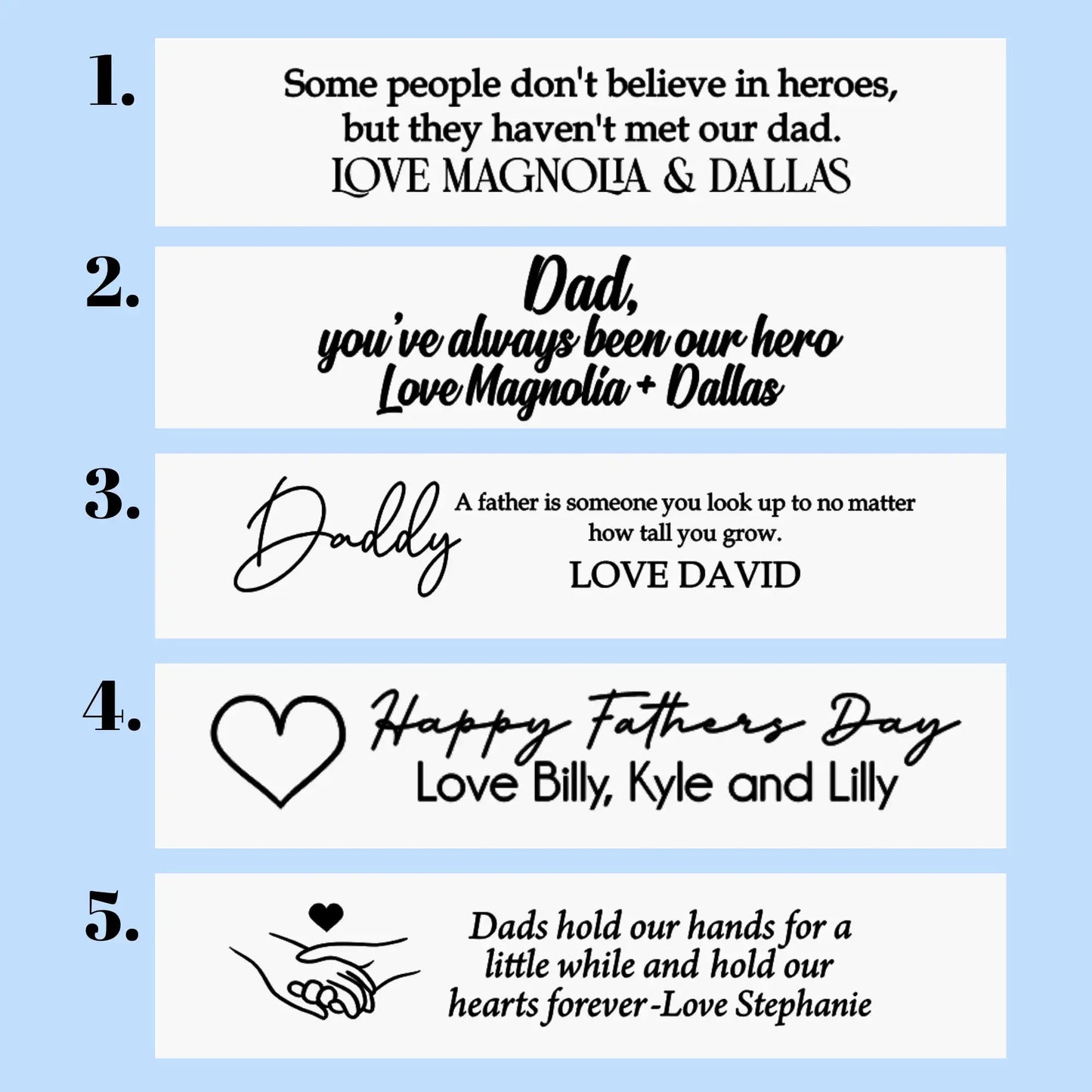 Personalised Fathers Day Belt | Custom PU Leather Gift Evermore Gifts & Favours