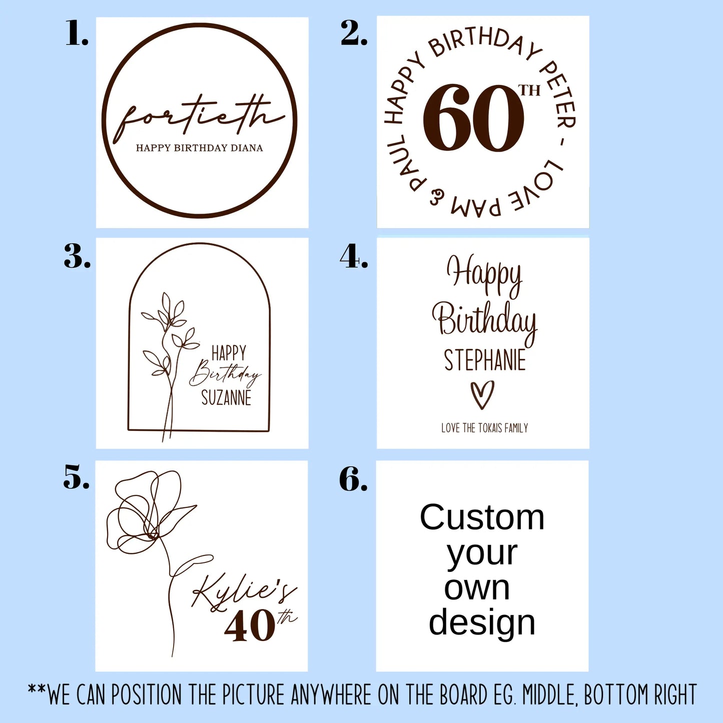 Custom Message Cheese Board – Laser Engraved Text Evermore Gifts & Favours