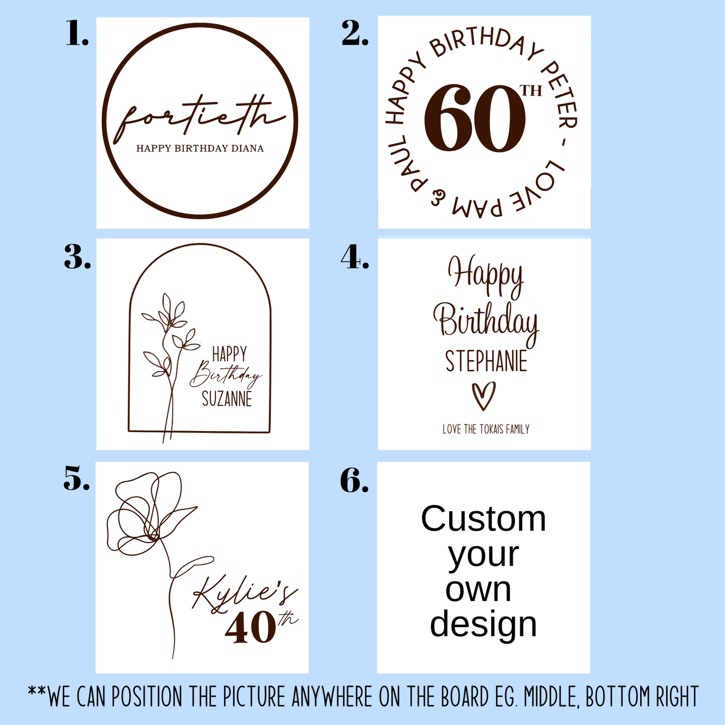 Housewarming Serving Board – Personalised Timber Gift