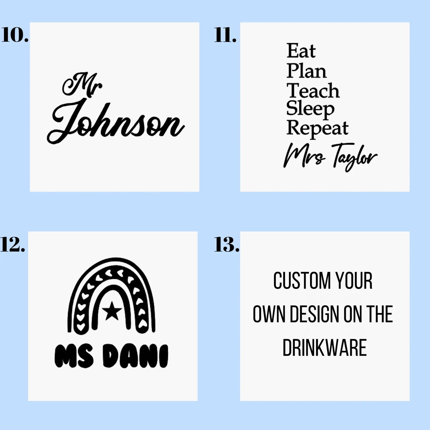 Personalised Laser Etched Drink 600ml Tumbler Evermore Gifts & Favours