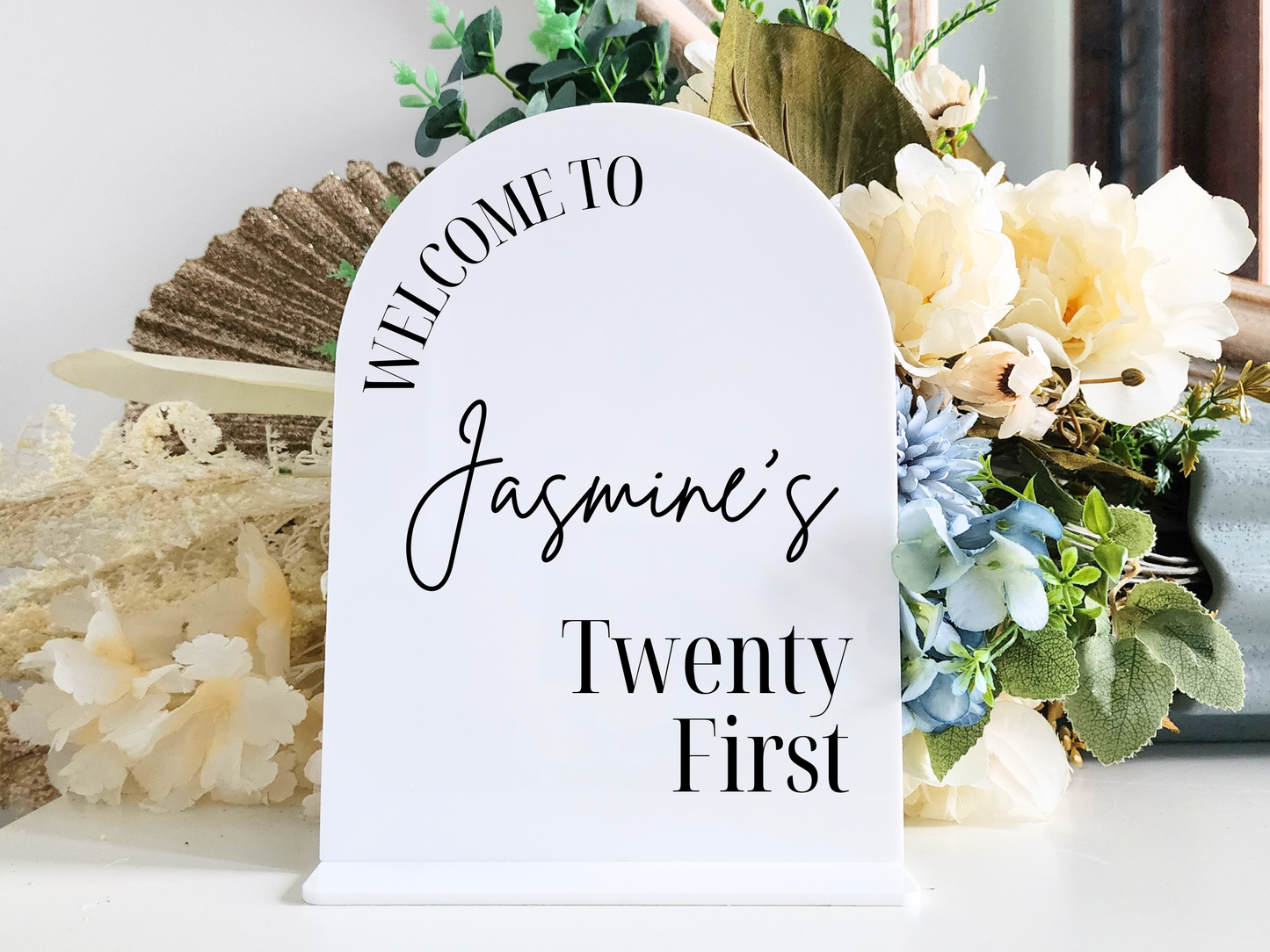 Custom Graphic Birthday Sign – Your Design, Your Text