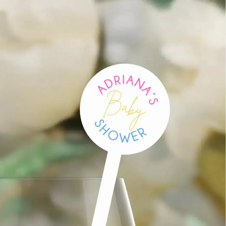 Custom Sizzle Sticks – Full Colour Printed Drink Stirrers for Parties & Weddings Evermore Gifts & Favours