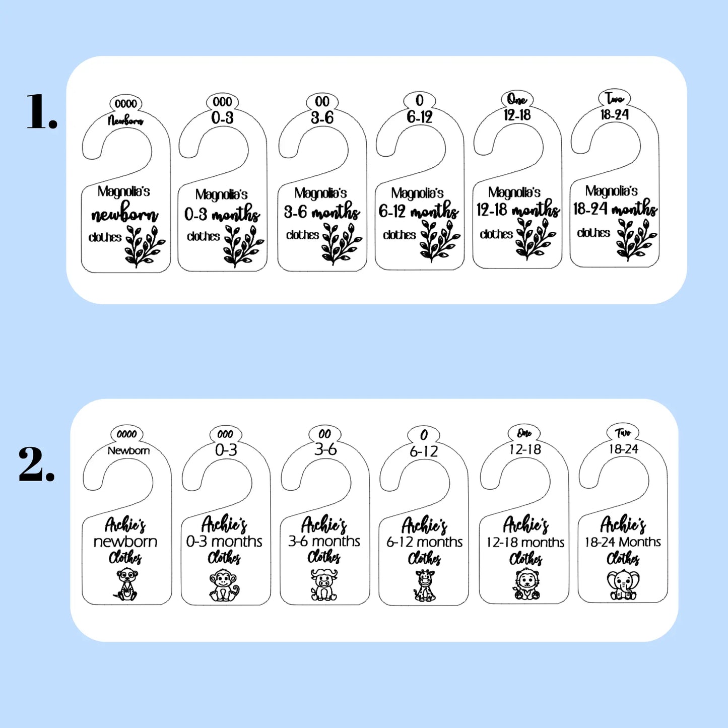 Stylish Organisation for Little Wardrobes Evermore Gifts & Favours