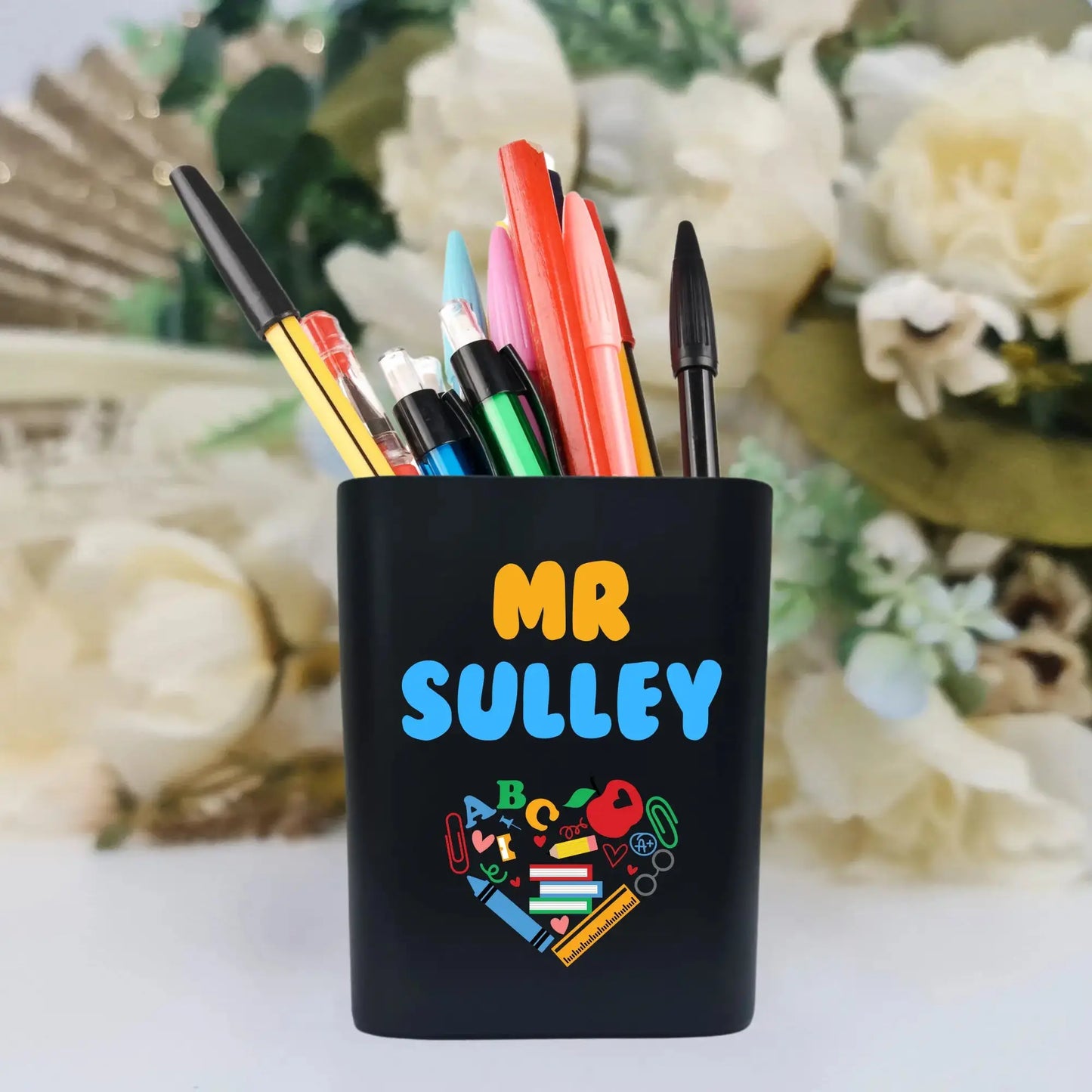 Personalised Pen Holder Custom Printed | Desk Organiser Gift Evermore Gifts & Favours
