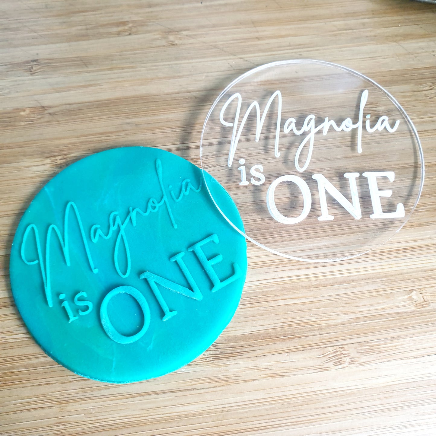 Let’s Party Fondant Debosser – Cookie Stamp for Any Age Birthday or Celebration Bakes