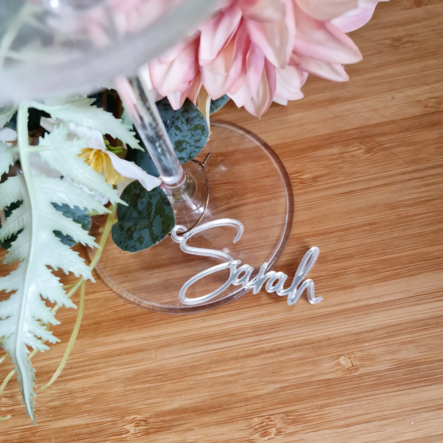 Premium Wedding Table Name Cards – Personalised Acrylic or Wood Evermore Gifts & Favours