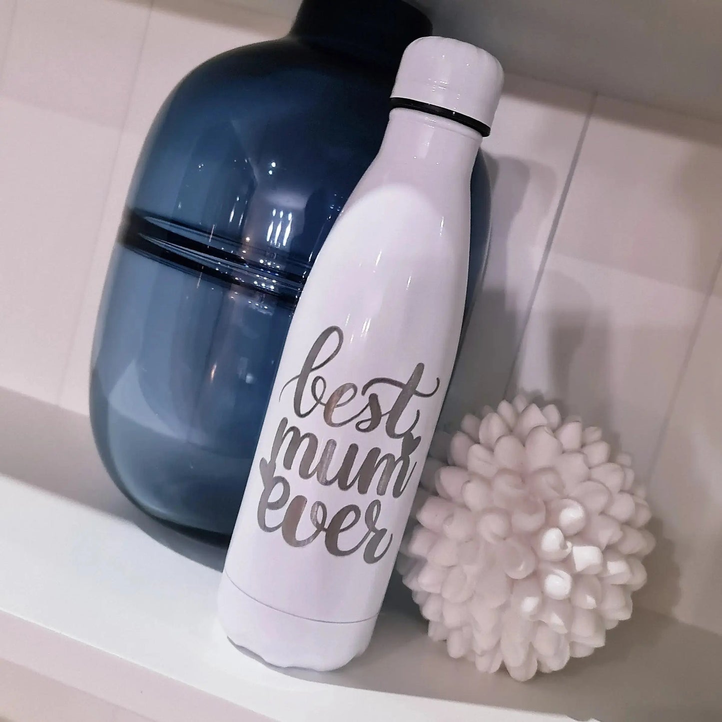 Personalised 500ml Water Bottle – Custom Stainless Steel Design Evermore Gifts & Favours