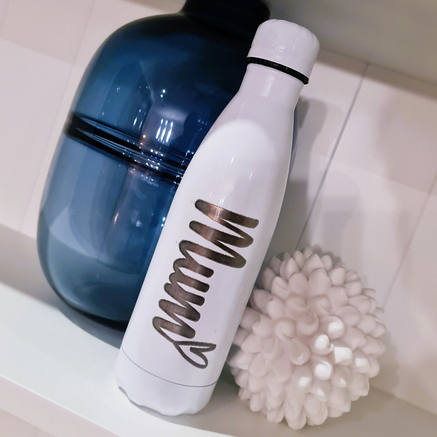 Custom Insulated Drink Bottle – Personalised Name Design 500 ml