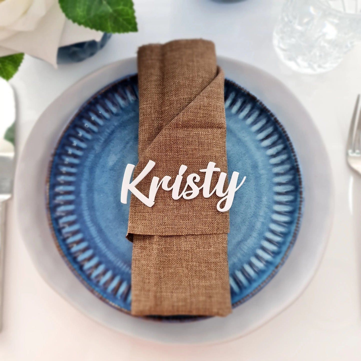 Wedding Table Guest Name Place Cards – Acrylic, Timber & Custom Fonts Evermore Gifts & Favours