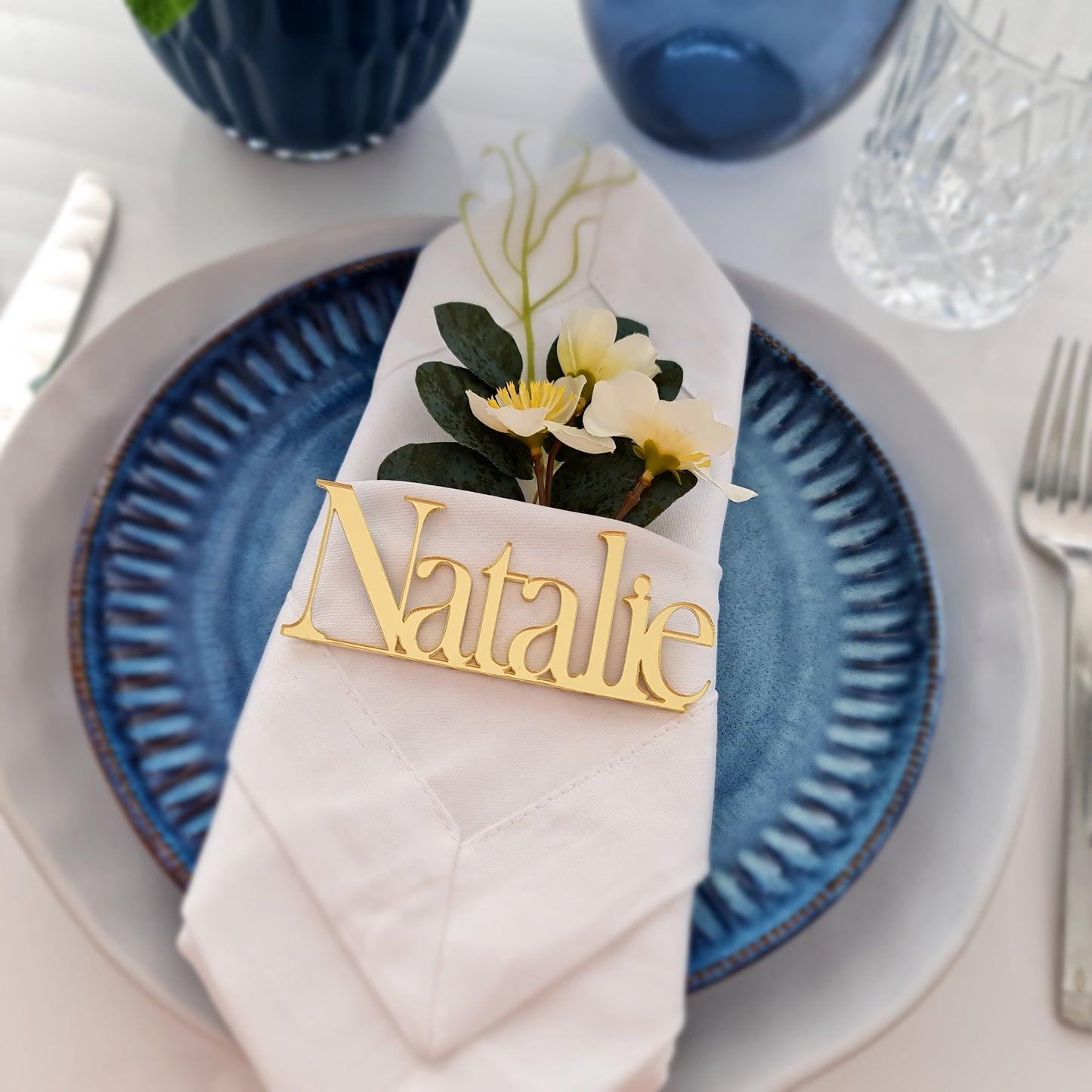 Customisable Wedding Guest Name Cards – Match Any Theme or Colour