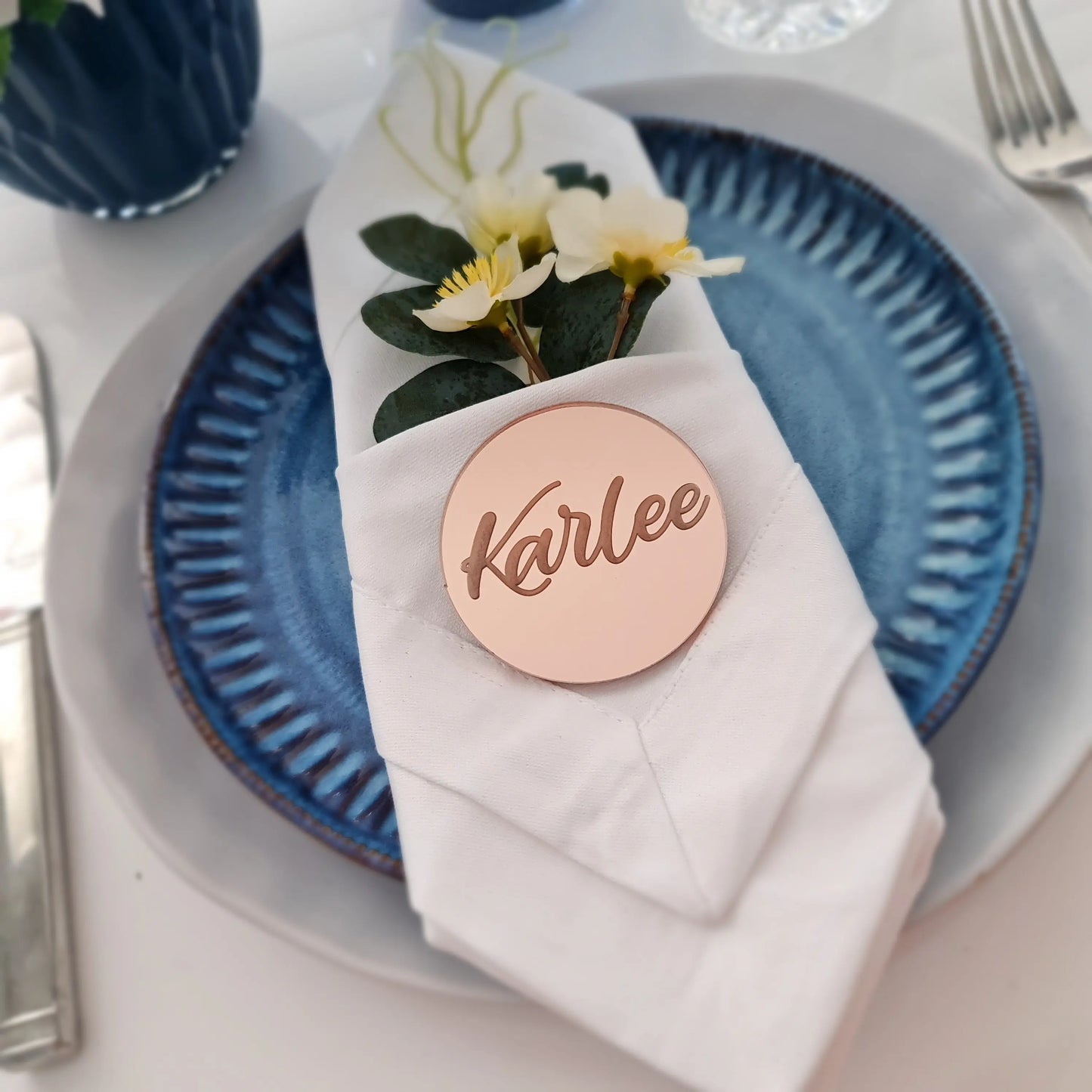 Laser Cut Wedding Place Cards – Custom Guest Names in Acrylic or Timber Evermore Gifts & Favours