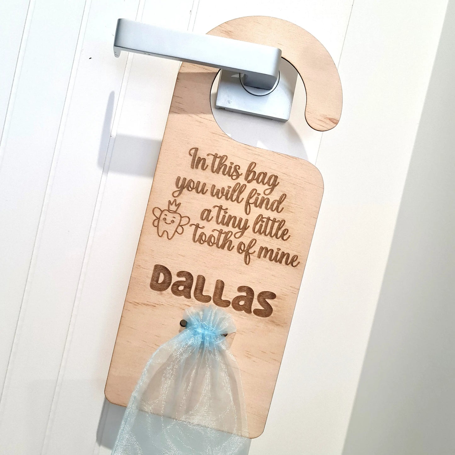 Children’s Missing Tooth Sign – Tooth Fairy Collection Night Plaque Evermore Gifts & Favours