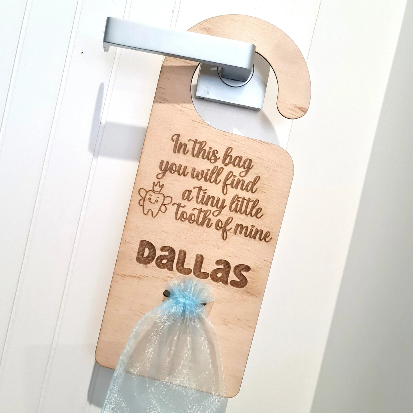 Children’s Missing Tooth Sign – Tooth Fairy Collection Night Plaque Evermore Gifts & Favours