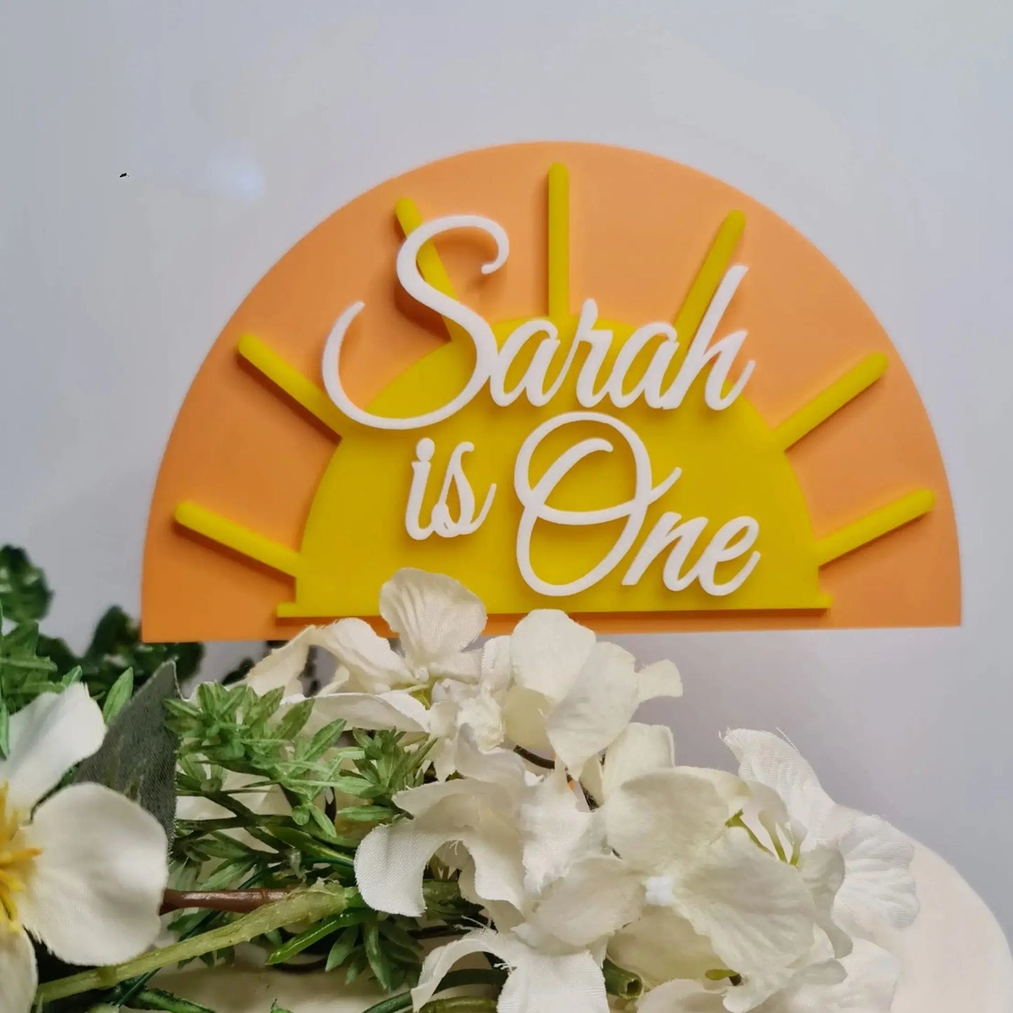 40th Birthday Cake Topper – Bold or Elegant Double Layer Design Evermore Gifts & Favours