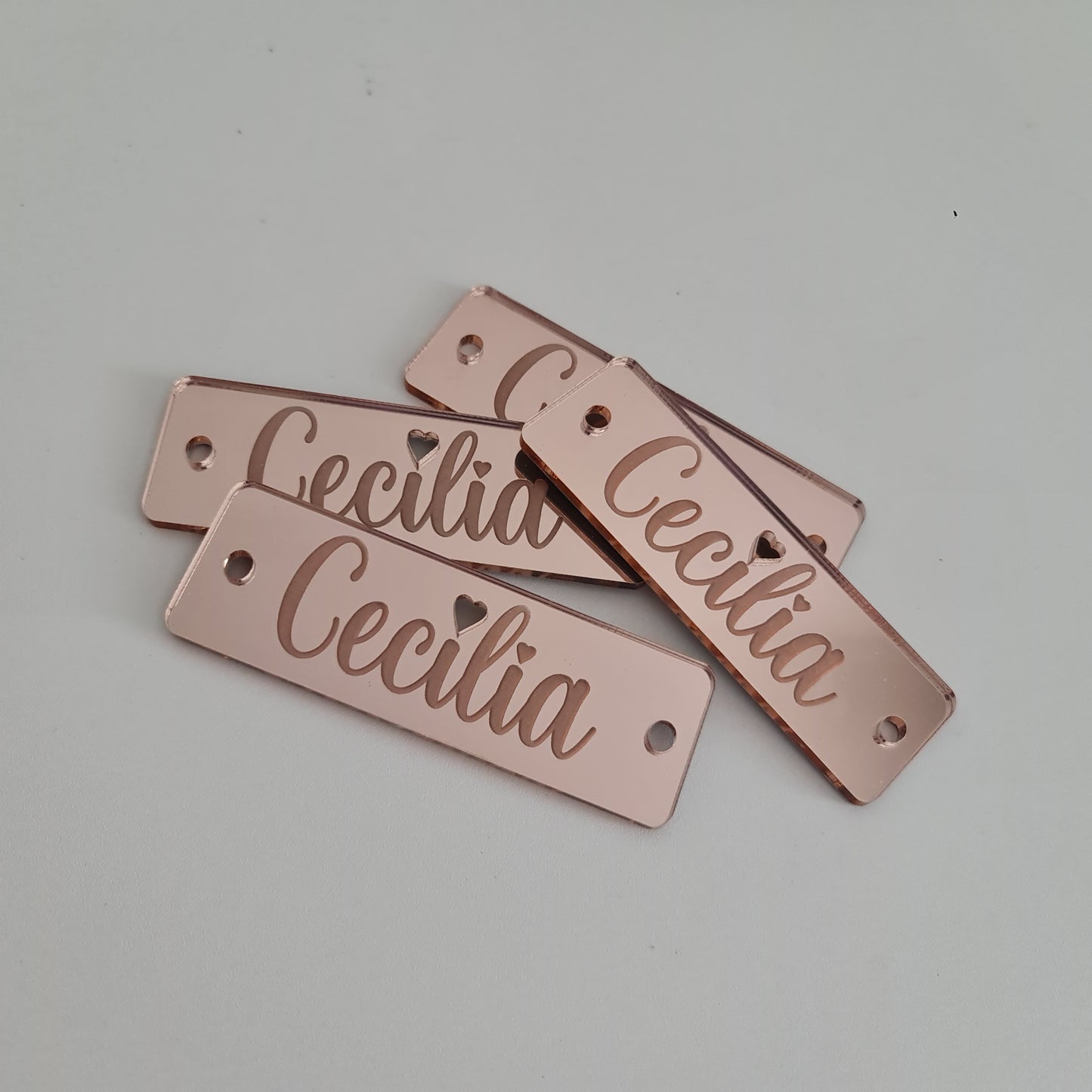 Holy Communion Bonbonniere Tags – Laser Etched with Name & Date