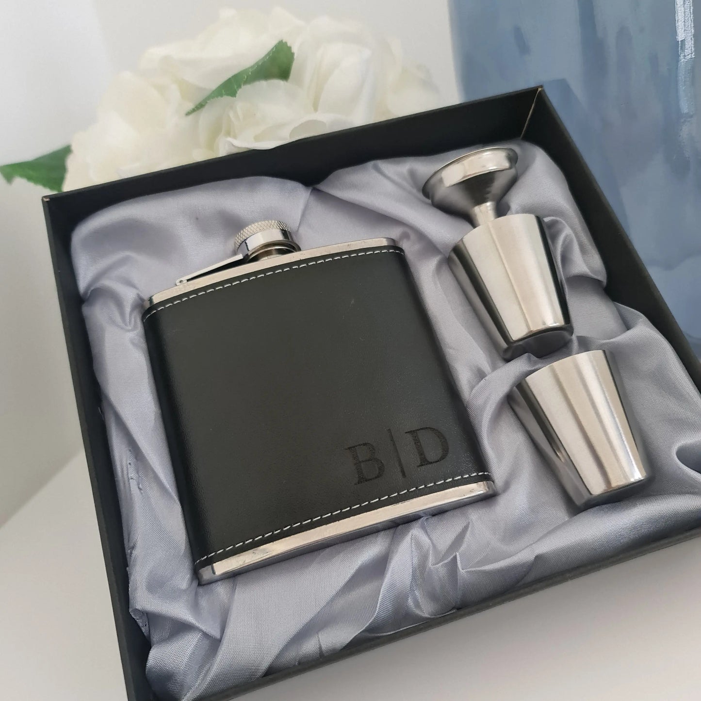 Custom Flask Set – Thoughtful Father’s Day Gift for Him Evermore Gifts & Favours