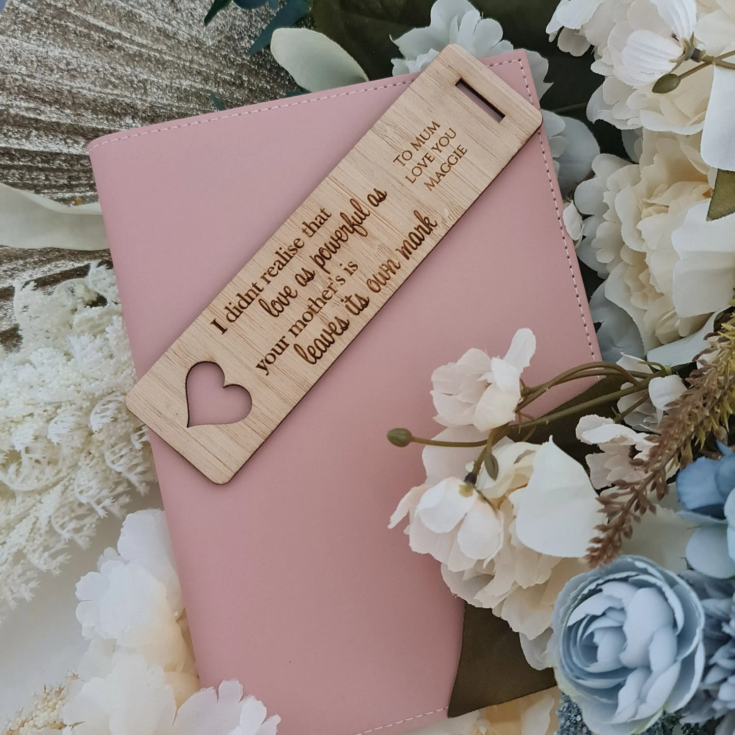 Personalised Mother’s Day Bookmark – Custom Printed Gift for Mum Evermore Gifts & Favours