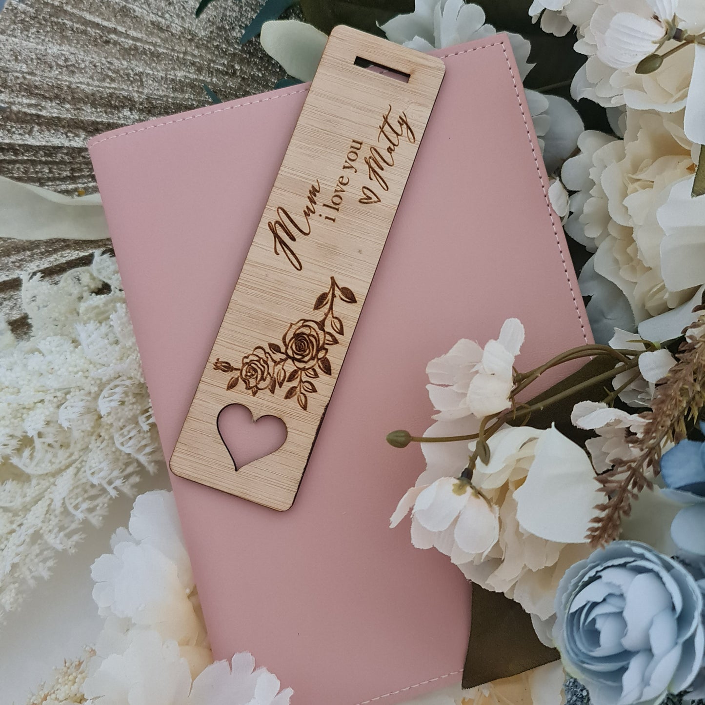Personalised Mother’s Day Bookmark – Custom Printed Gift for Mum