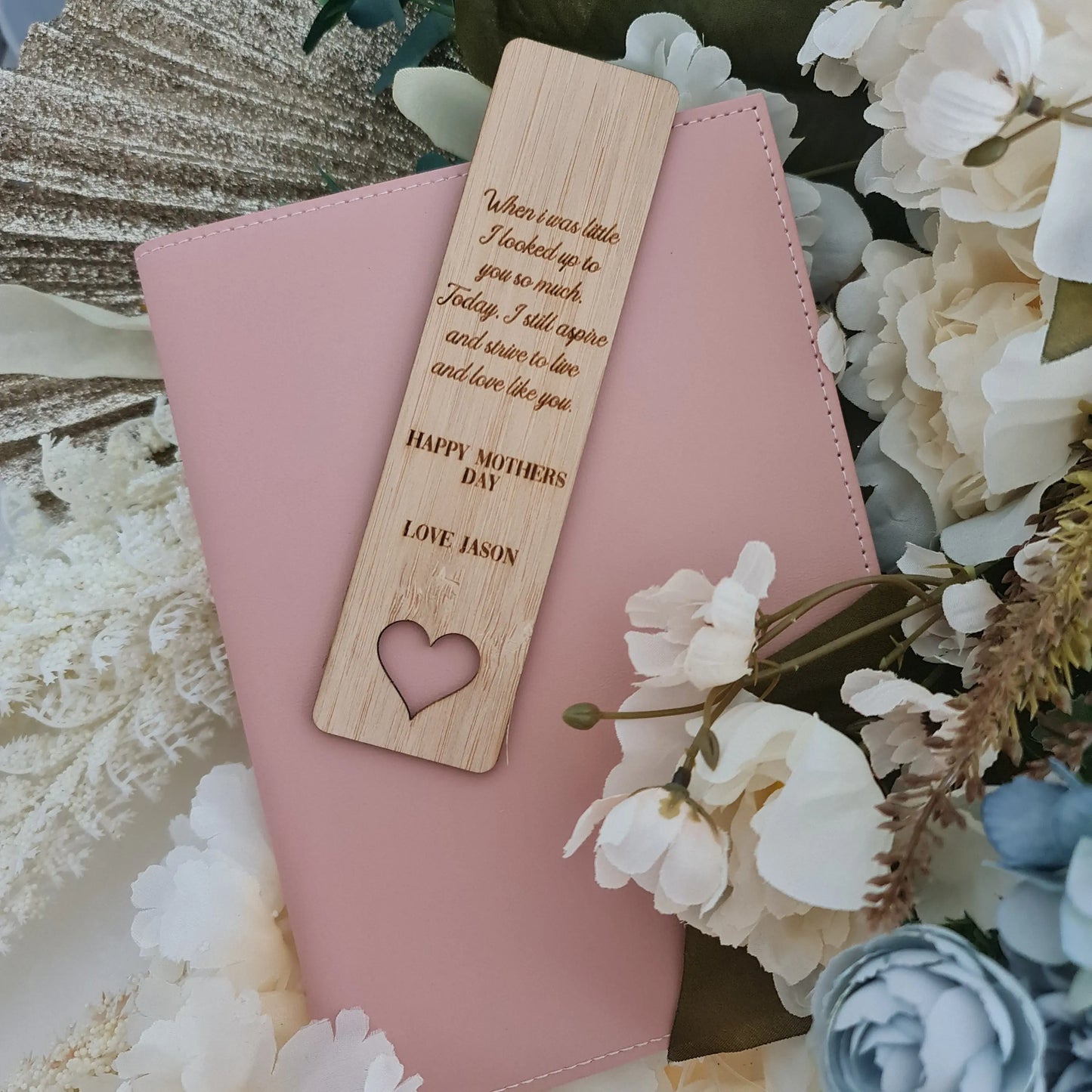 Personalised Mother’s Day Bookmark – Custom Printed Gift for Mum Evermore Gifts & Favours