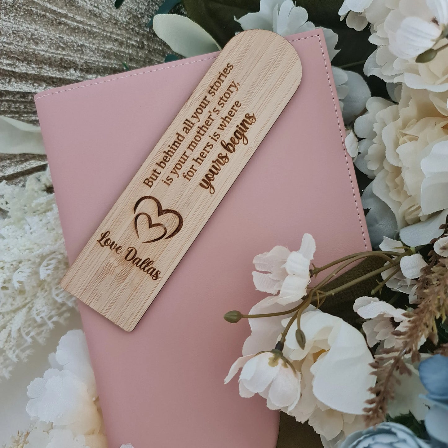 Personalised Mother’s Day Bookmark – Custom Printed Gift for Mum Evermore Gifts & Favours