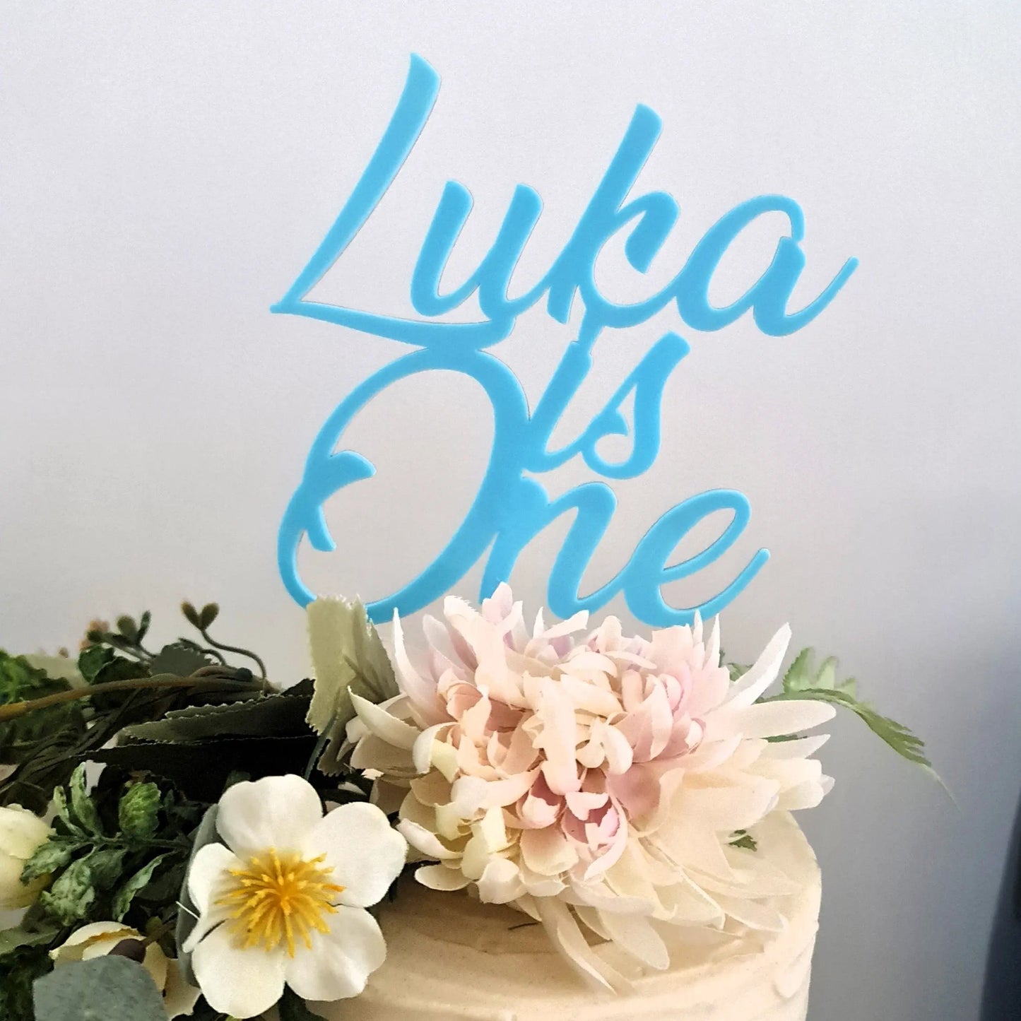 One Cake Topper – Perfect for First Birthday Parties Evermore Gifts & Favours
