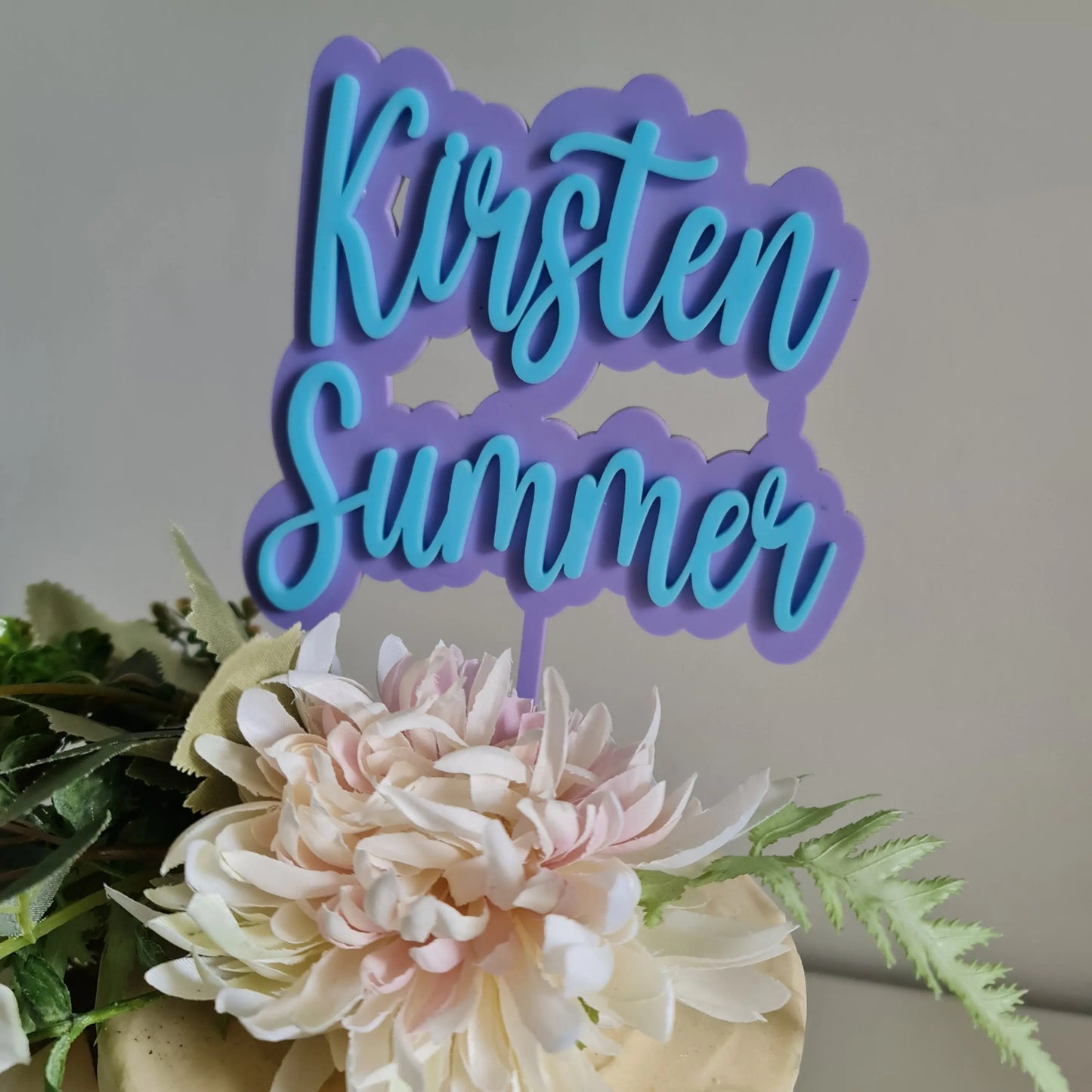 Five Birthday Cake Topper – Colourful & Durable Design Evermore Gifts & Favours