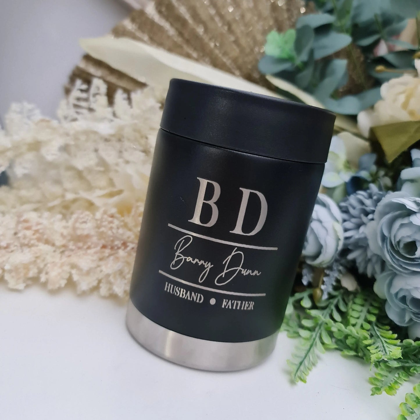 Father’s Day Stubby Cooler – Engraved or Printed Gift Idea Evermore Gifts & Favours