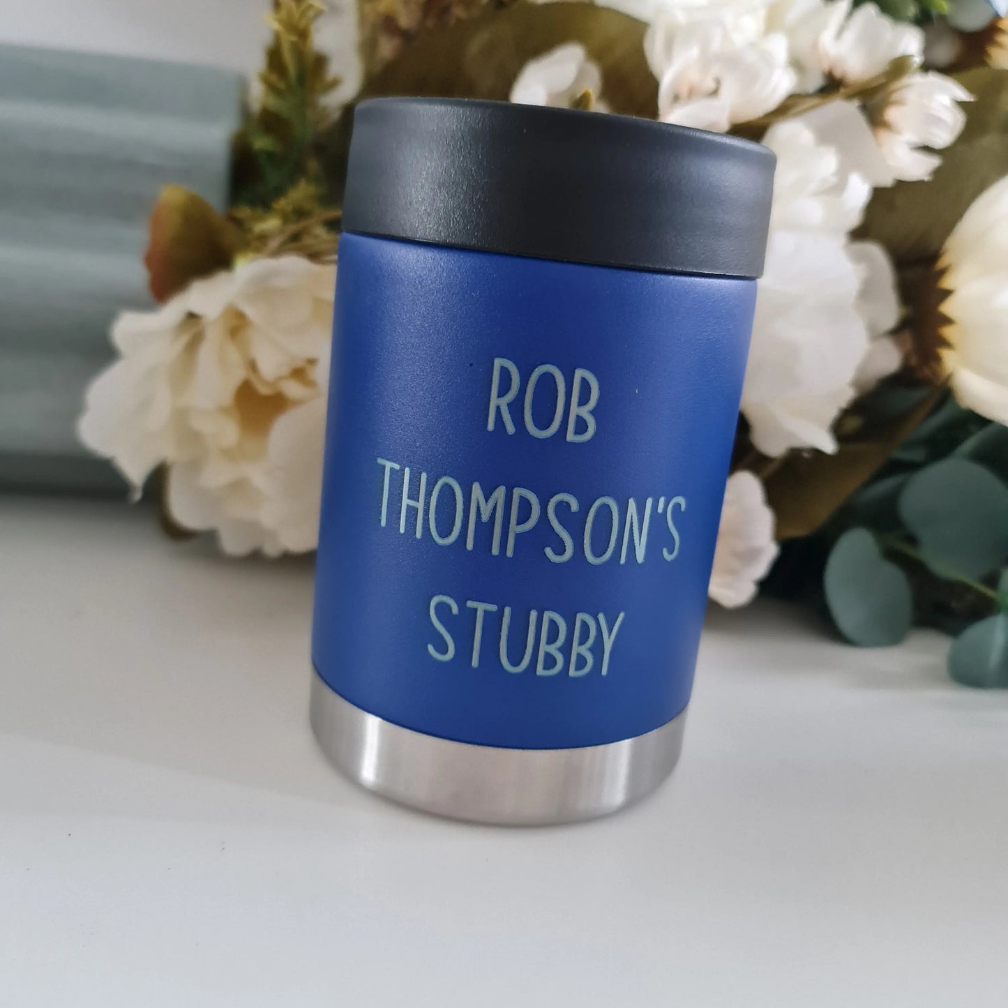Personalised Stubby Cooler – Custom 375ml Drink Holder for Him Evermore Gifts & Favours