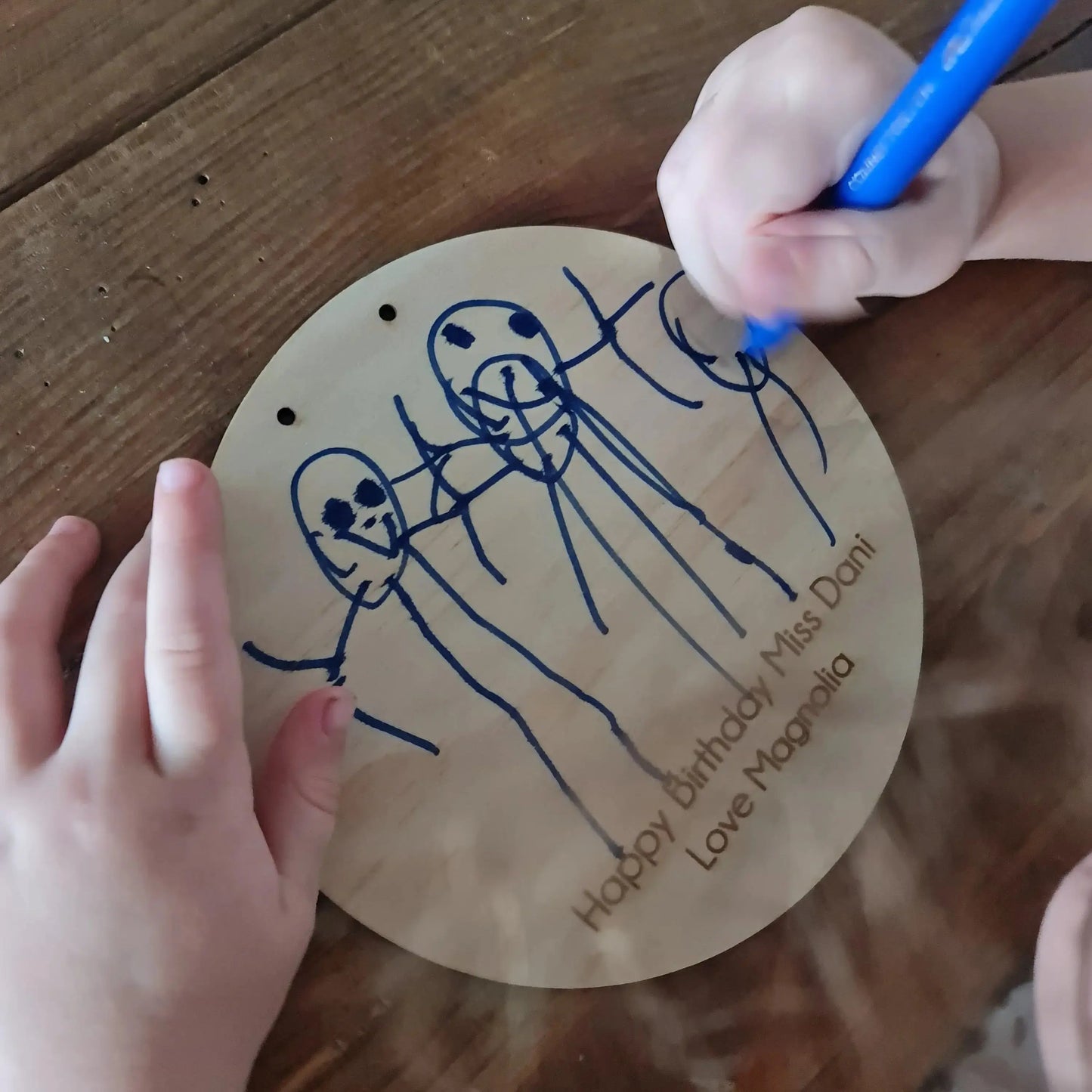 Personalised DIY Kids Drawing Plaques – A Creative Keepsake Made with Love Evermore Gifts & Favours