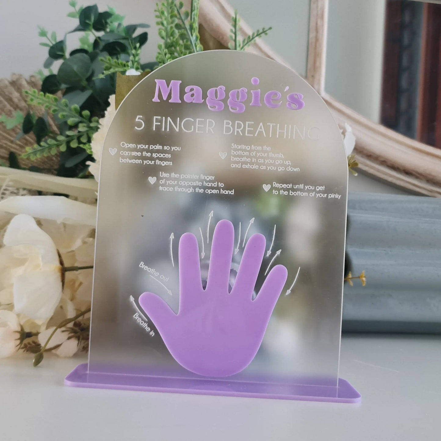 5-Finger Breathing Sign – Mindfulness Tool for Kids Evermore Gifts & Favours