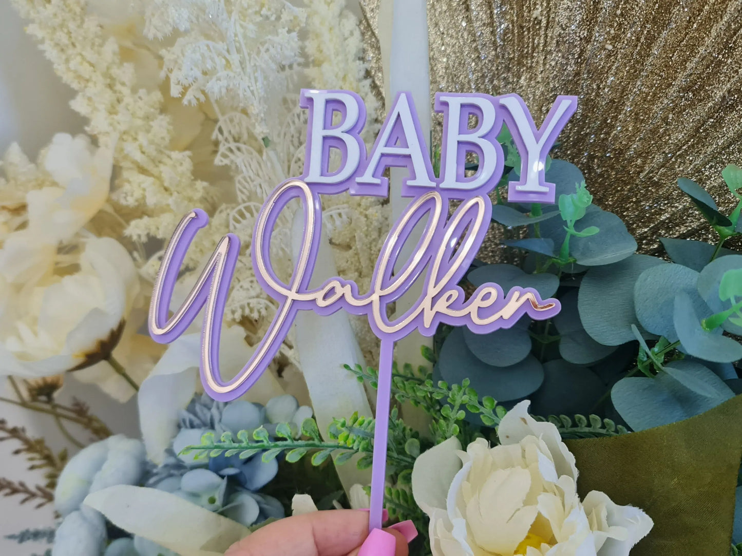 It’s a Girl Cake Topper – Elegant Baby Shower Cake Decoration Evermore Gifts & Favours