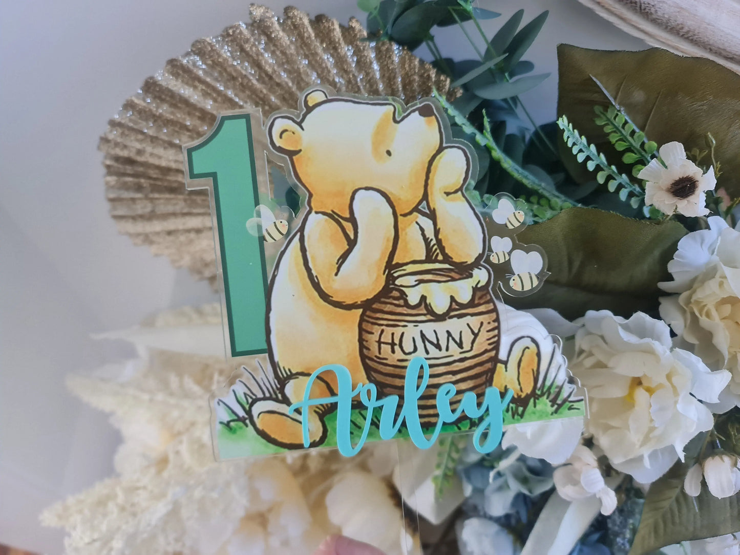 UV Printed Animal Theme Cake Topper – Jungle or Farm Party Design Evermore Gifts & Favours