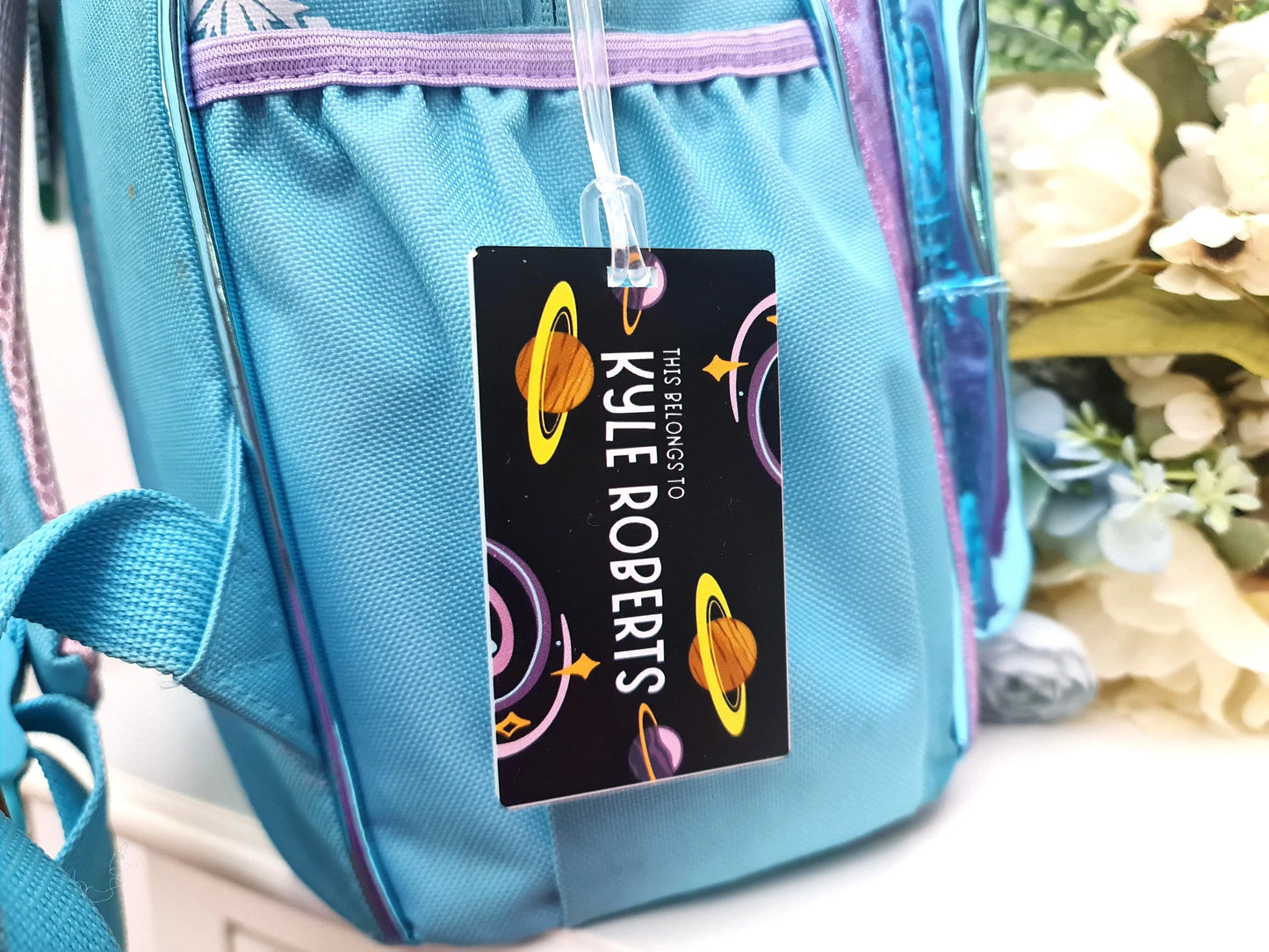 Personalised School Bag Tags – Custom Name Tags for Kids Evermore Gifts & Favours