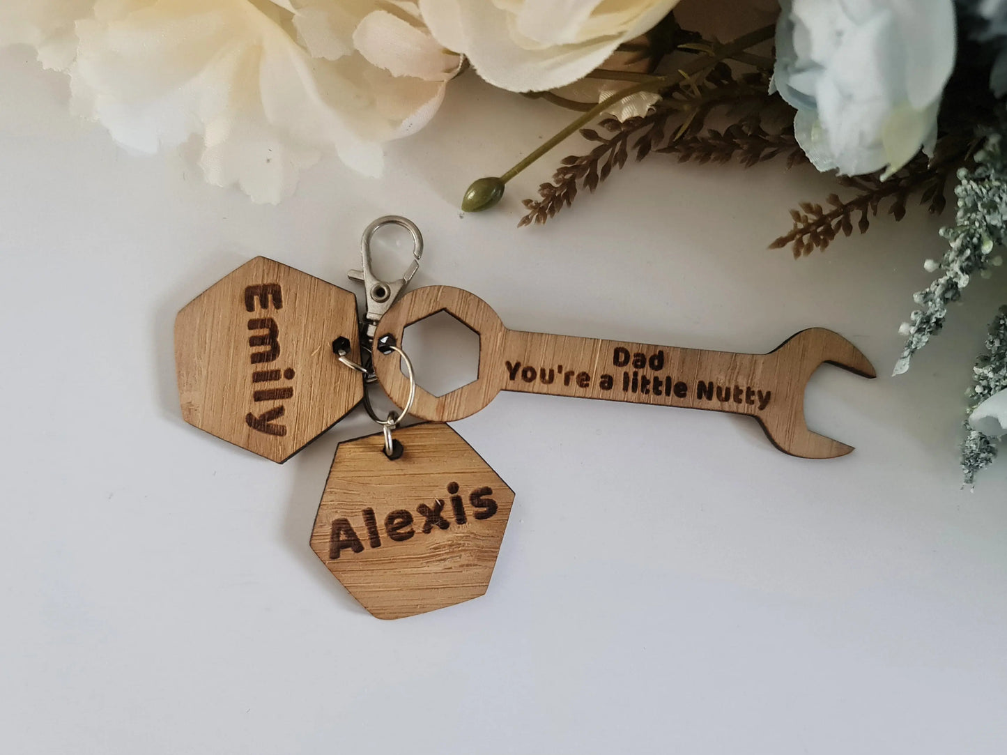 Personalised Laser Etched - Wrench Evermore Gifts & Favours