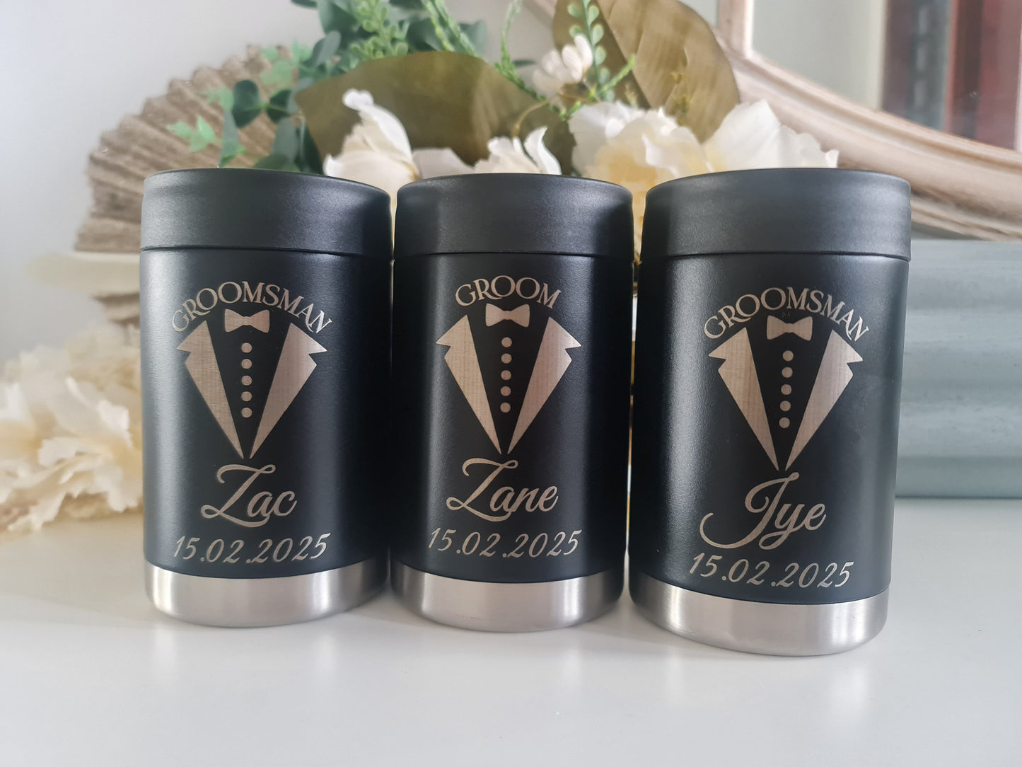 Engraved Stubby Cooler – 375ml Insulated Drink Sleeve Keepsake