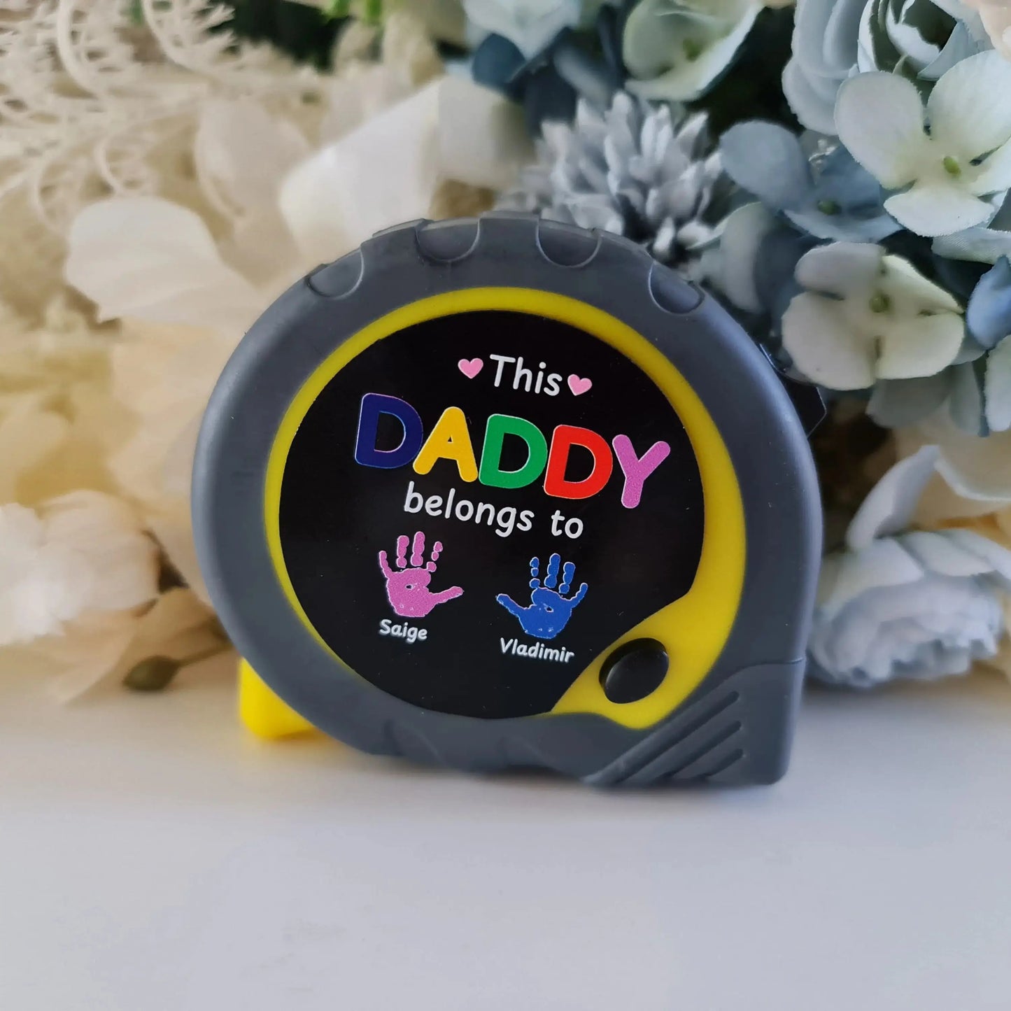 Personalised Measuring Tape 8m | Custom Engraved Tape Measure Gift Evermore Gifts & Favours