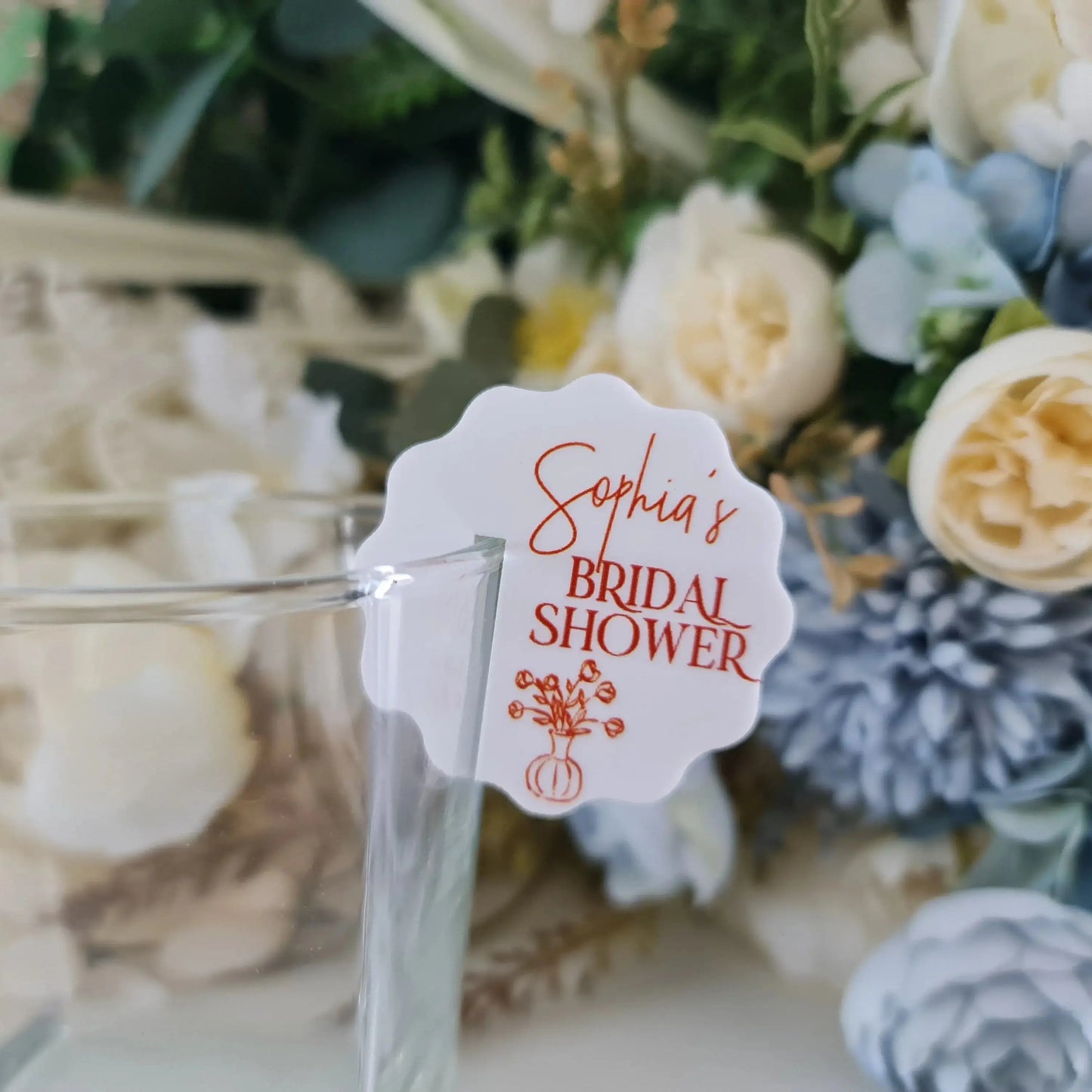 Engagement Drink Toppers – Full Colour Printed Acrylic for Cocktail Glasses Evermore Gifts & Favours