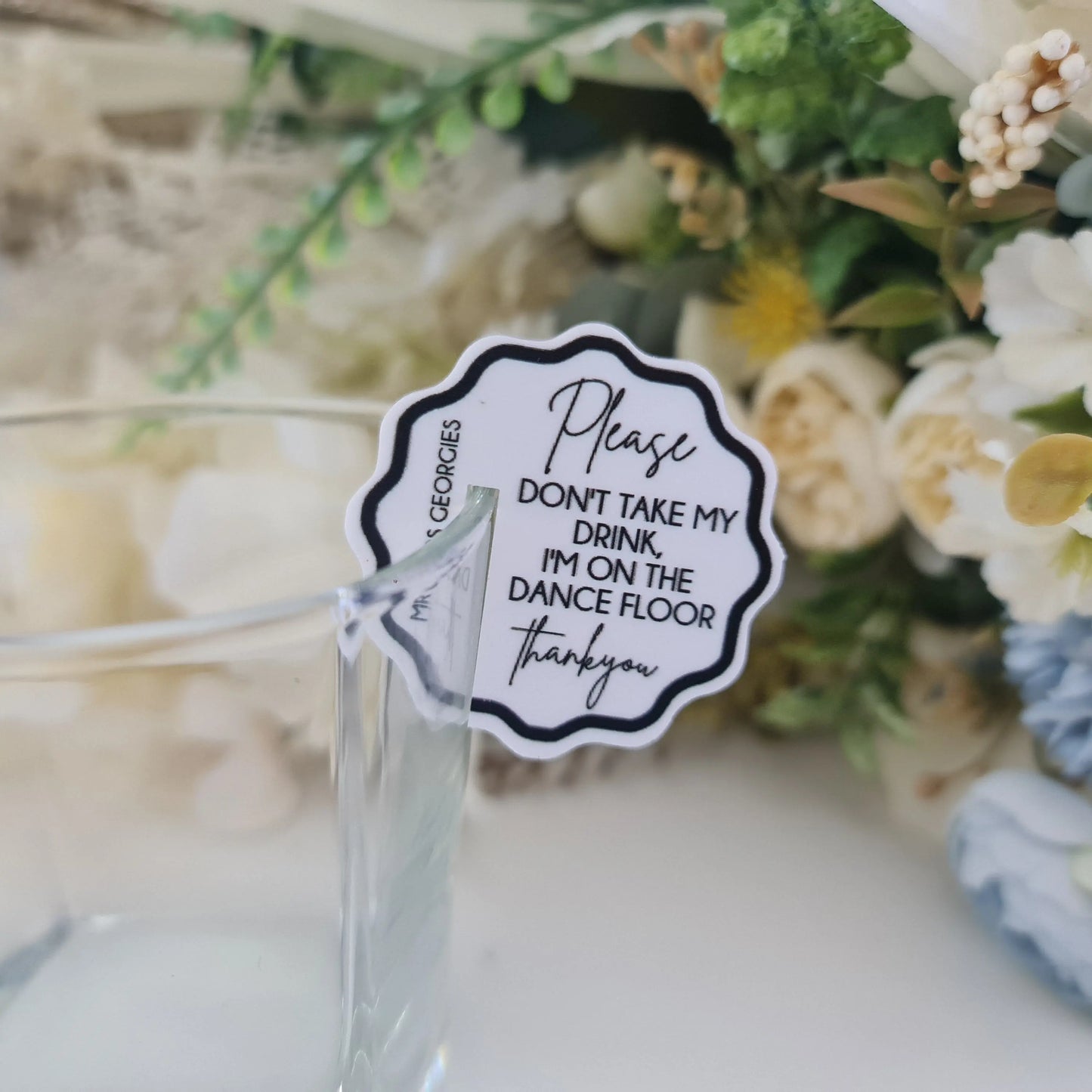 Hens Night Drink Covers – UV Printed Personalised Glass Toppers Evermore Gifts & Favours