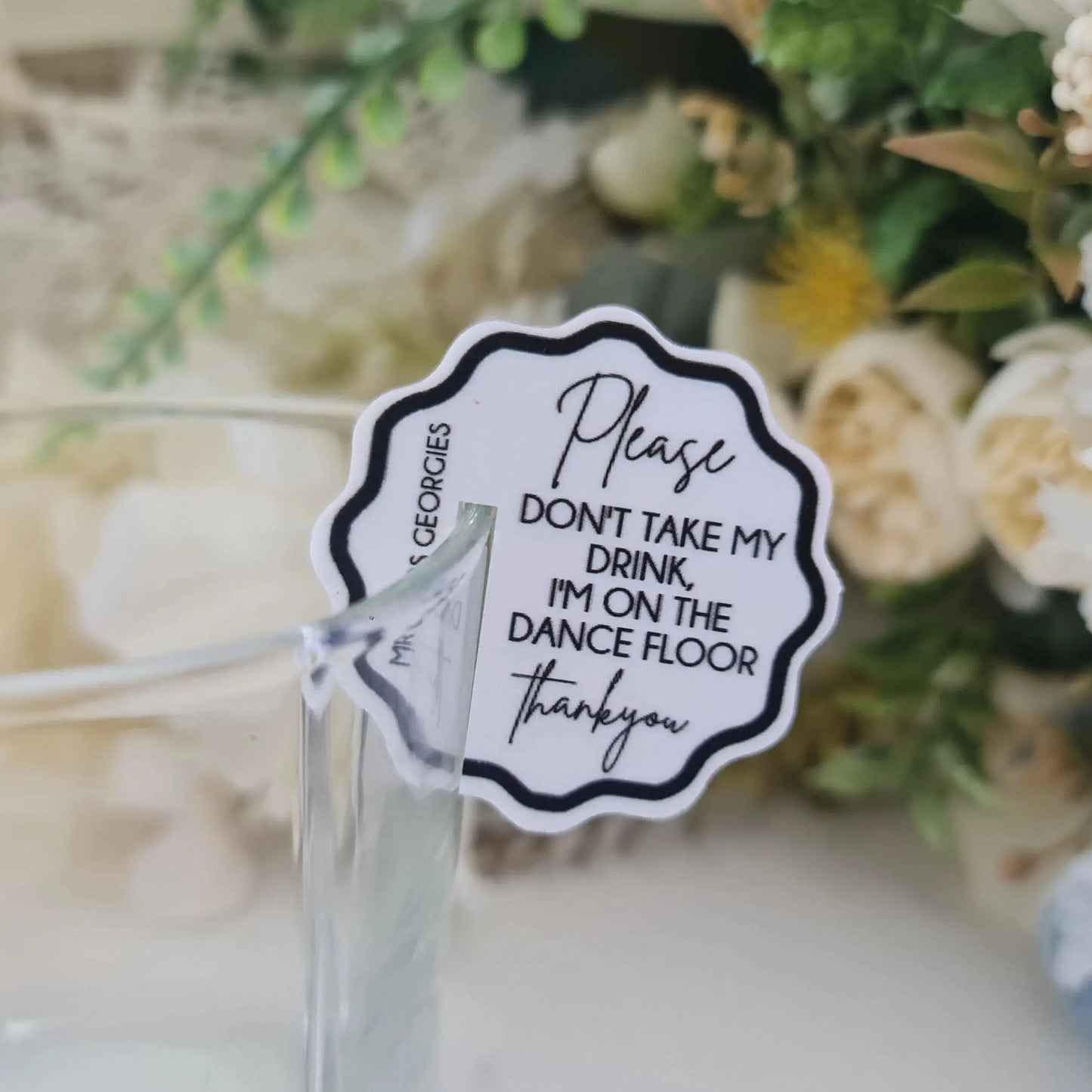 Hens Night Drink Covers – UV Printed Personalised Glass Toppers Evermore Gifts & Favours