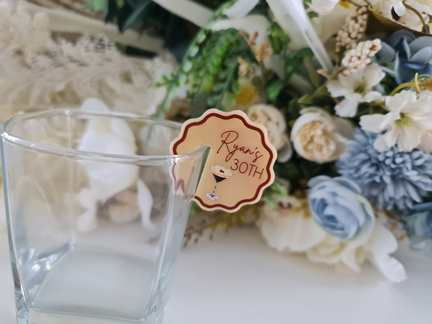 Birthday Slogan Drink Toppers – Let’s Party, Make a Wish & More
