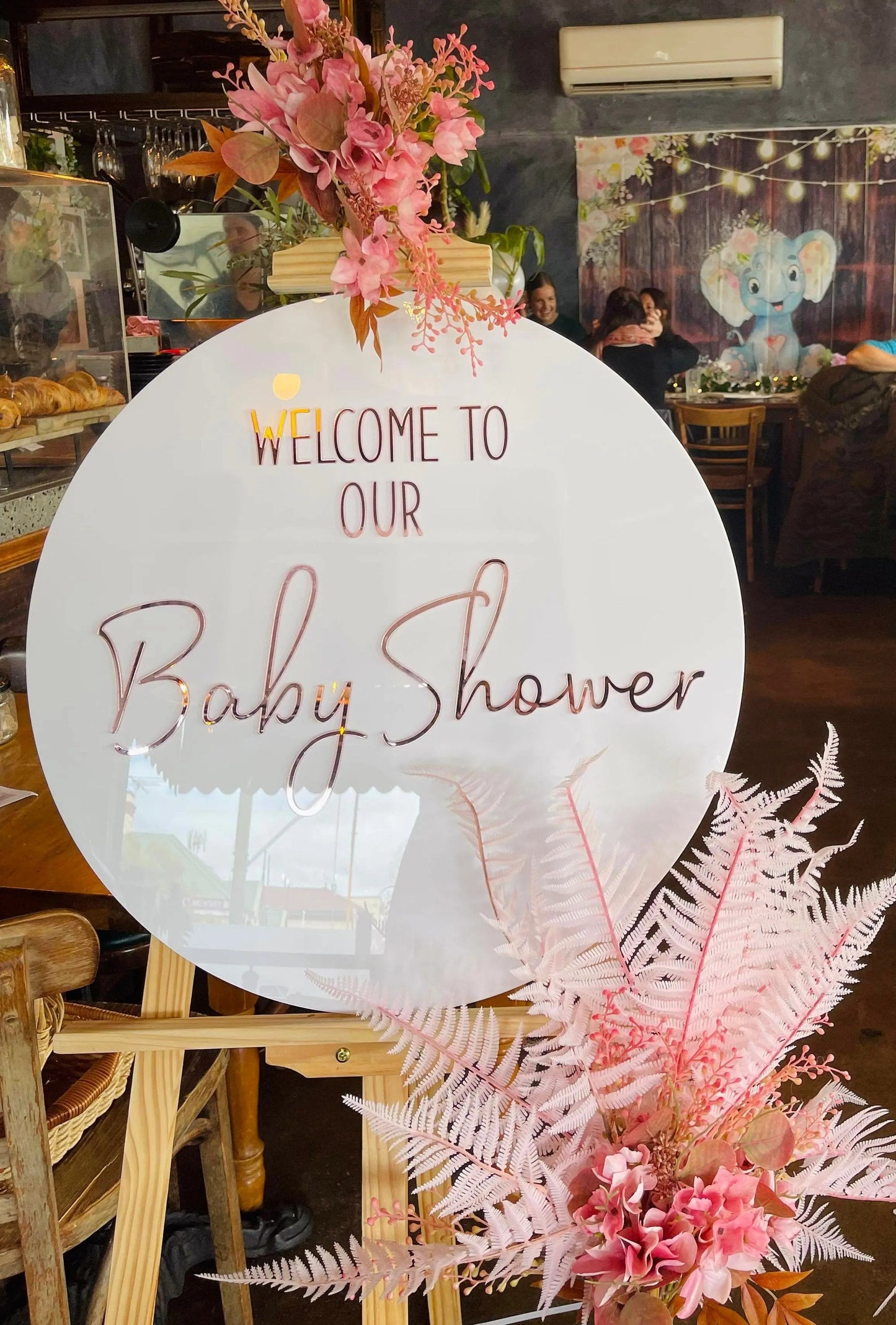 Personalised Baby Name Sign – Perfect for Baby Showers or Keepsakes Evermore Gifts & Favours