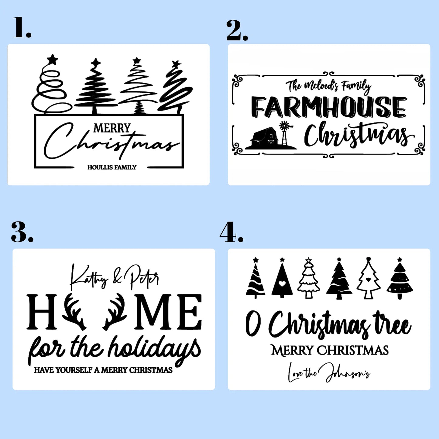 Personalised Christmas Serving Board – Custom Timber Gift for the Holidays Evermore Gifts & Favours