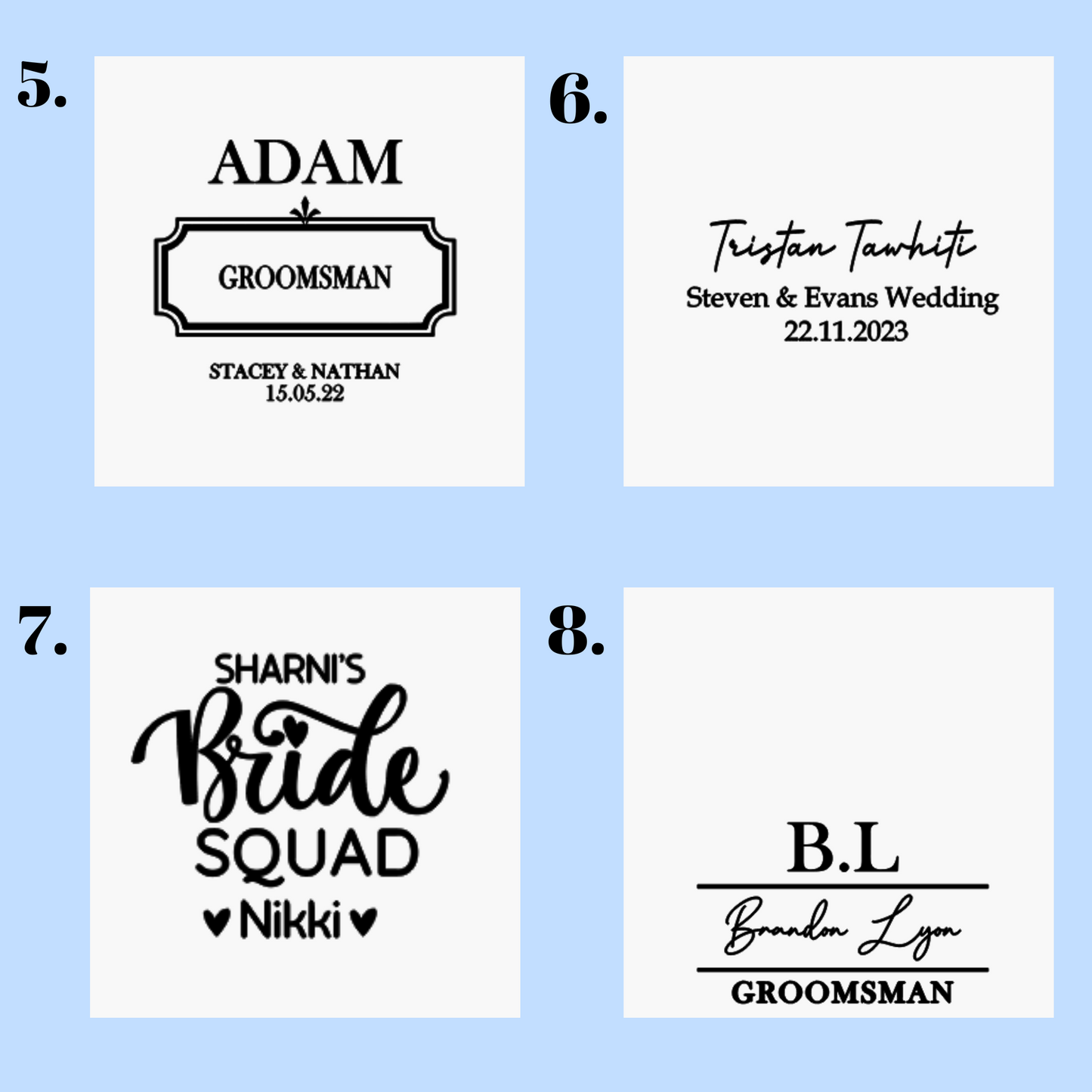 6oz Personalised Flask With Gift Set