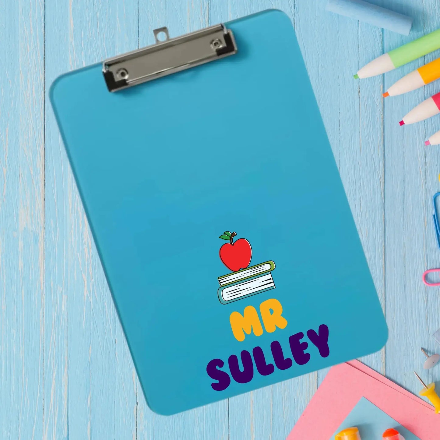 Printed Teacher Clipboard – Personalised School Gift Evermore Gifts & Favours