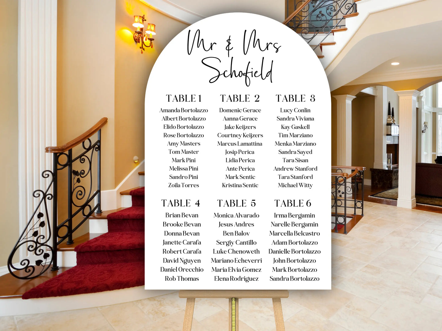 arch seating chart front.