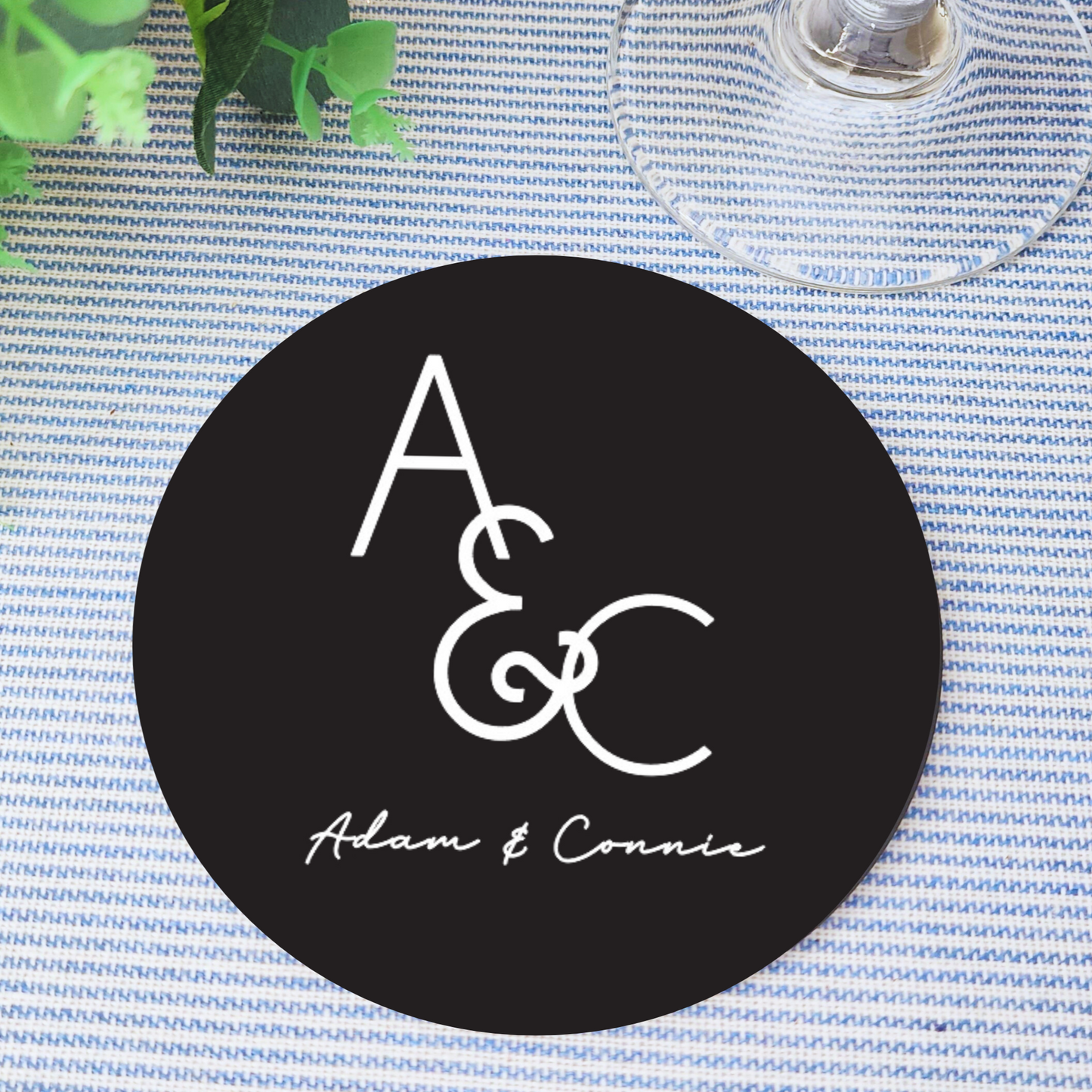 Thank You Wedding Coasters – Personalised Guest Favour