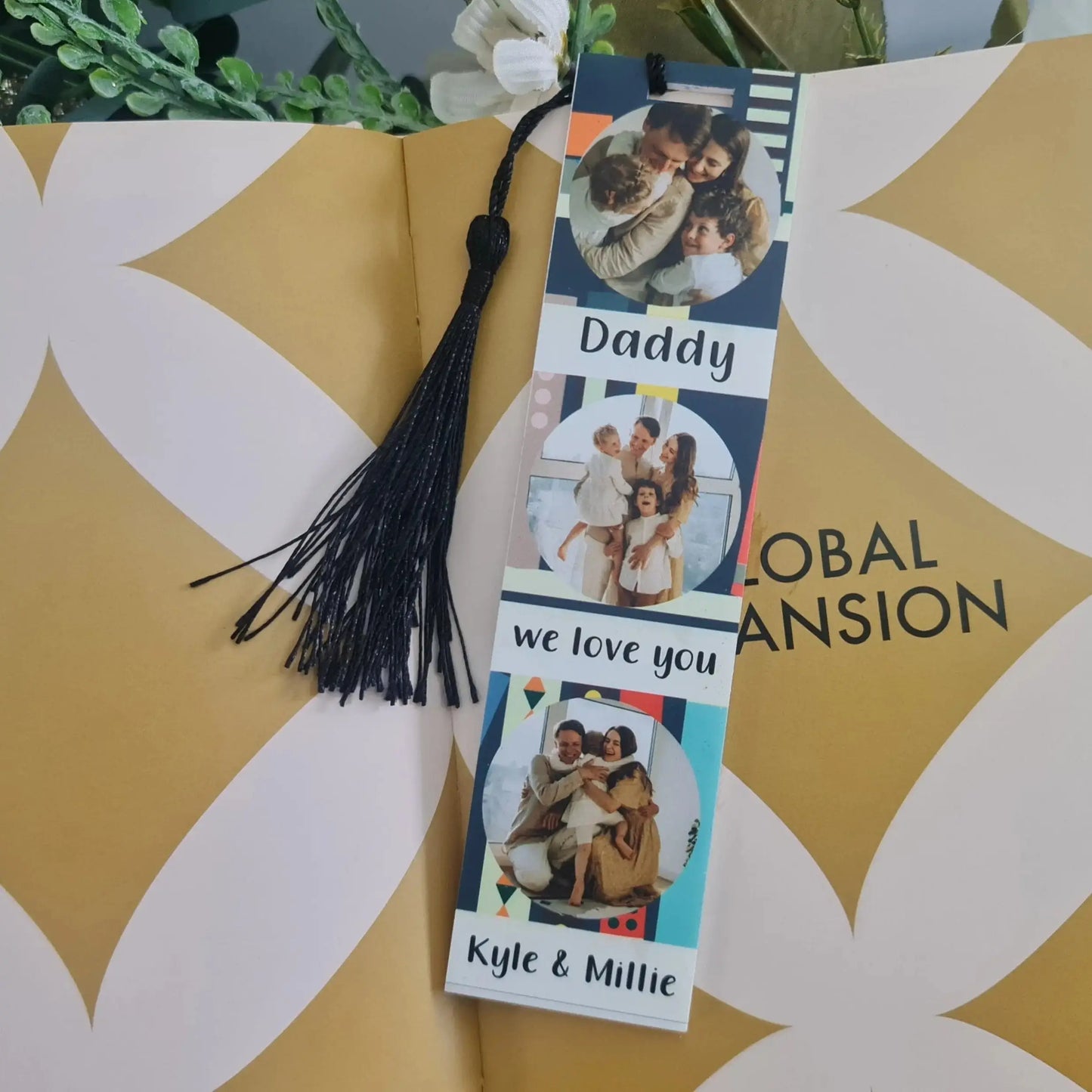 Father’s Day Photo Bookmark | Personalised Printed Acrylic Gift Evermore Gifts & Favours